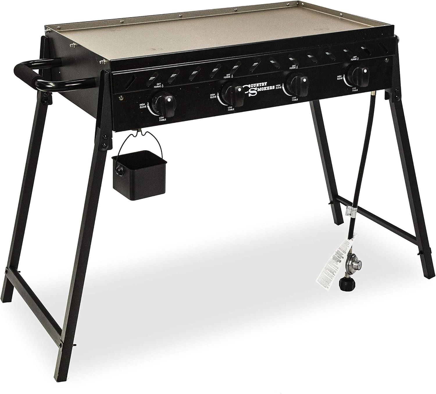 Country Smokers 4 - Burner Flat Top Gas Griddle