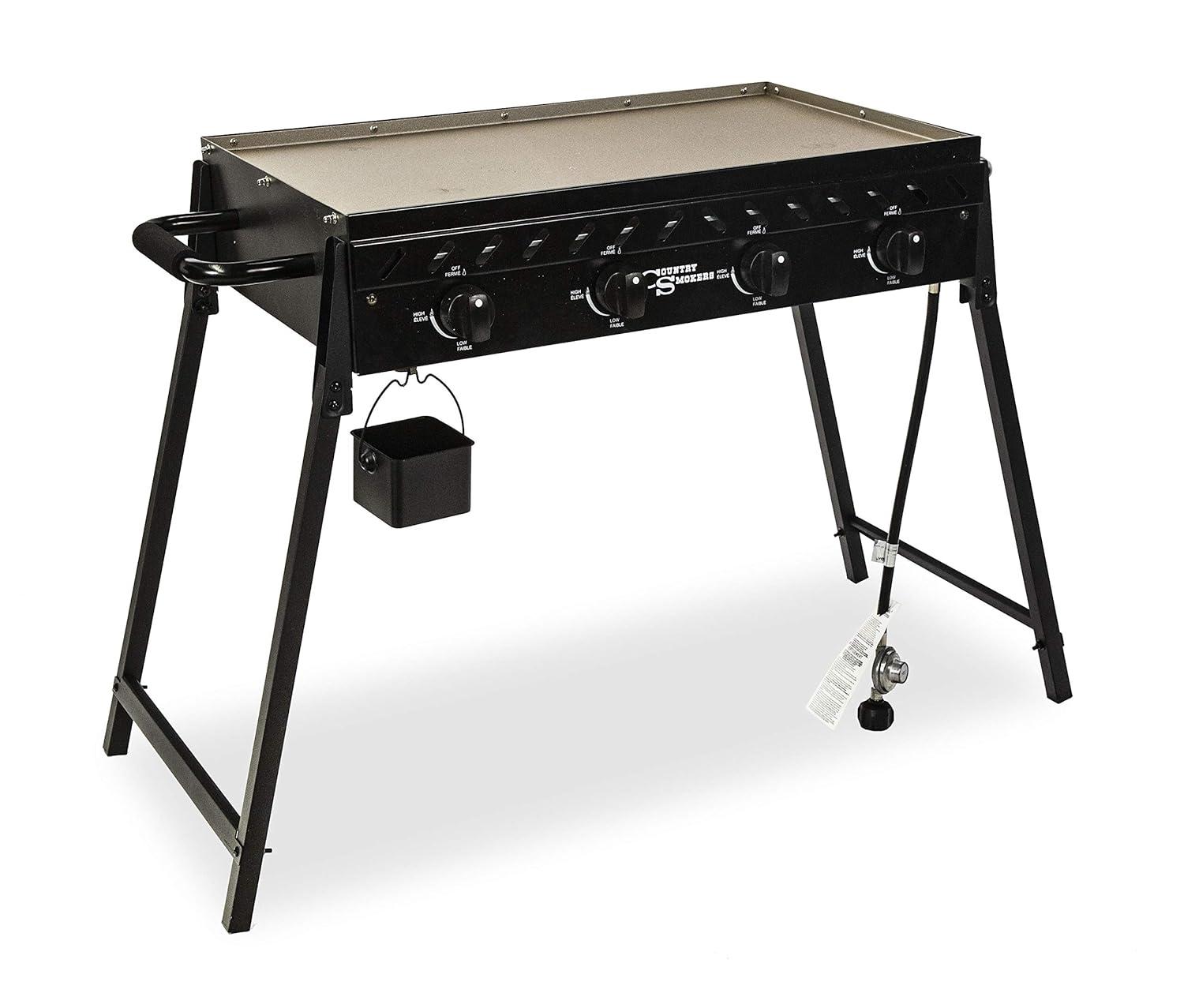 Country Smokers 4 - Burner Flat Top Gas Griddle