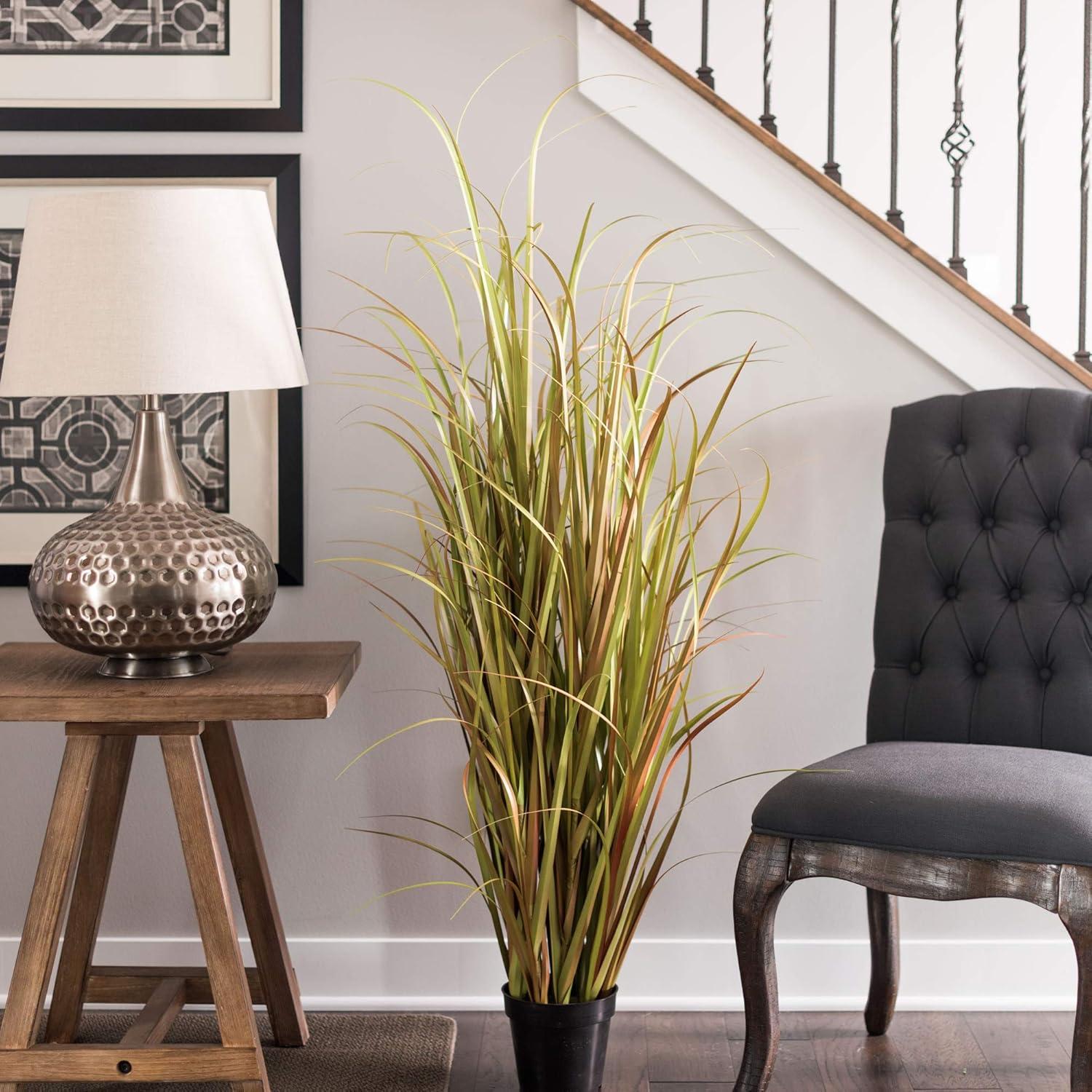 Vickerman TN170848 48 in. Grass in Pot, Brown