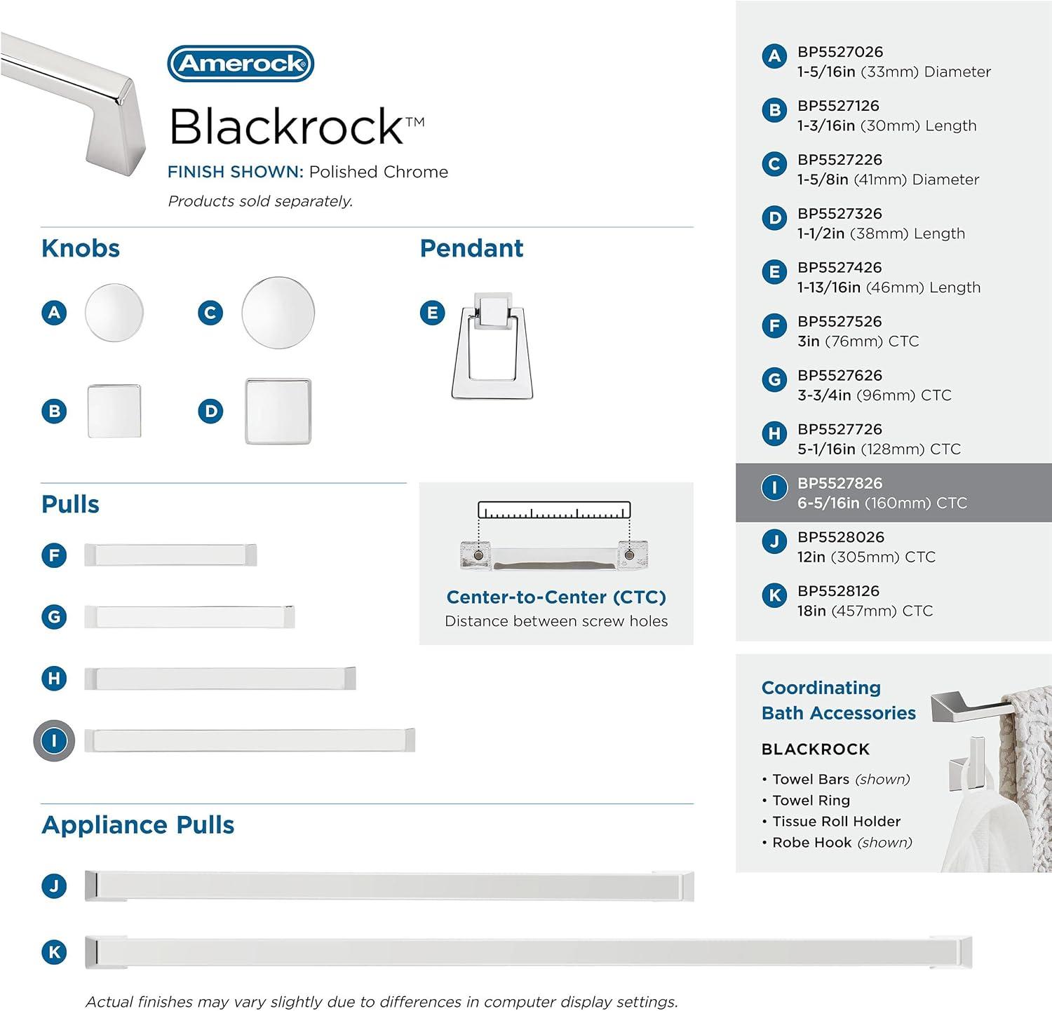 Blackrock 6.3125" Center to Center Bar Pull