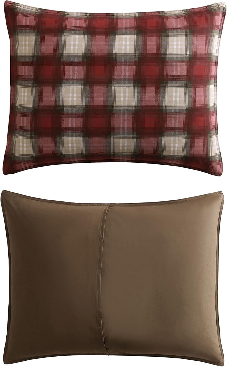 Eddie Bauer Eddie Bauer Navigation Plaid Cotton Reversible Comforter Set