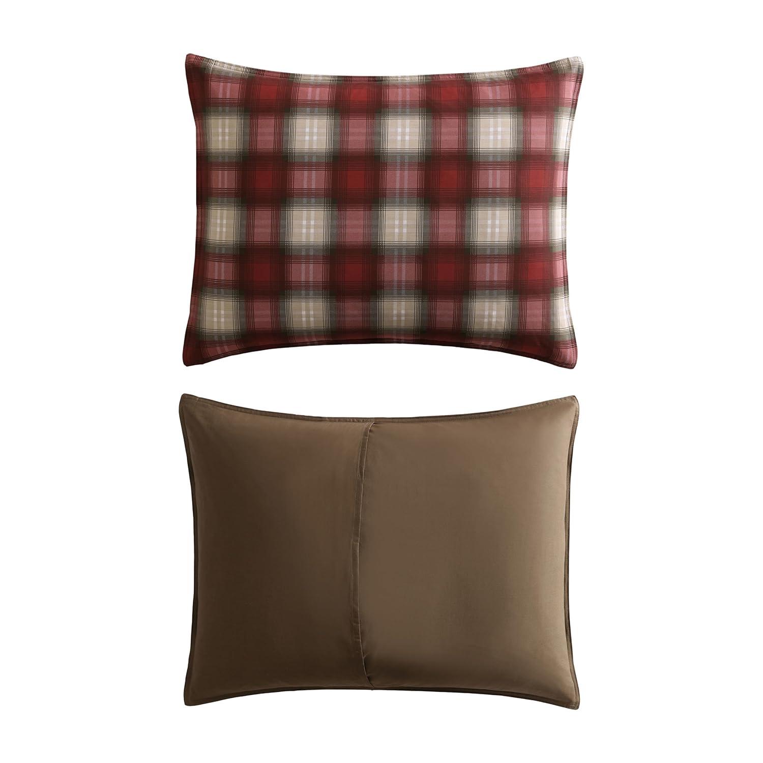 Eddie Bauer Eddie Bauer Navigation Plaid Cotton Reversible Comforter Set