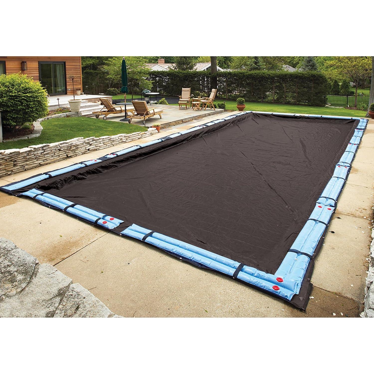 Blue Wave Products 8-Year Rectangular In Ground Pool Winter Cover