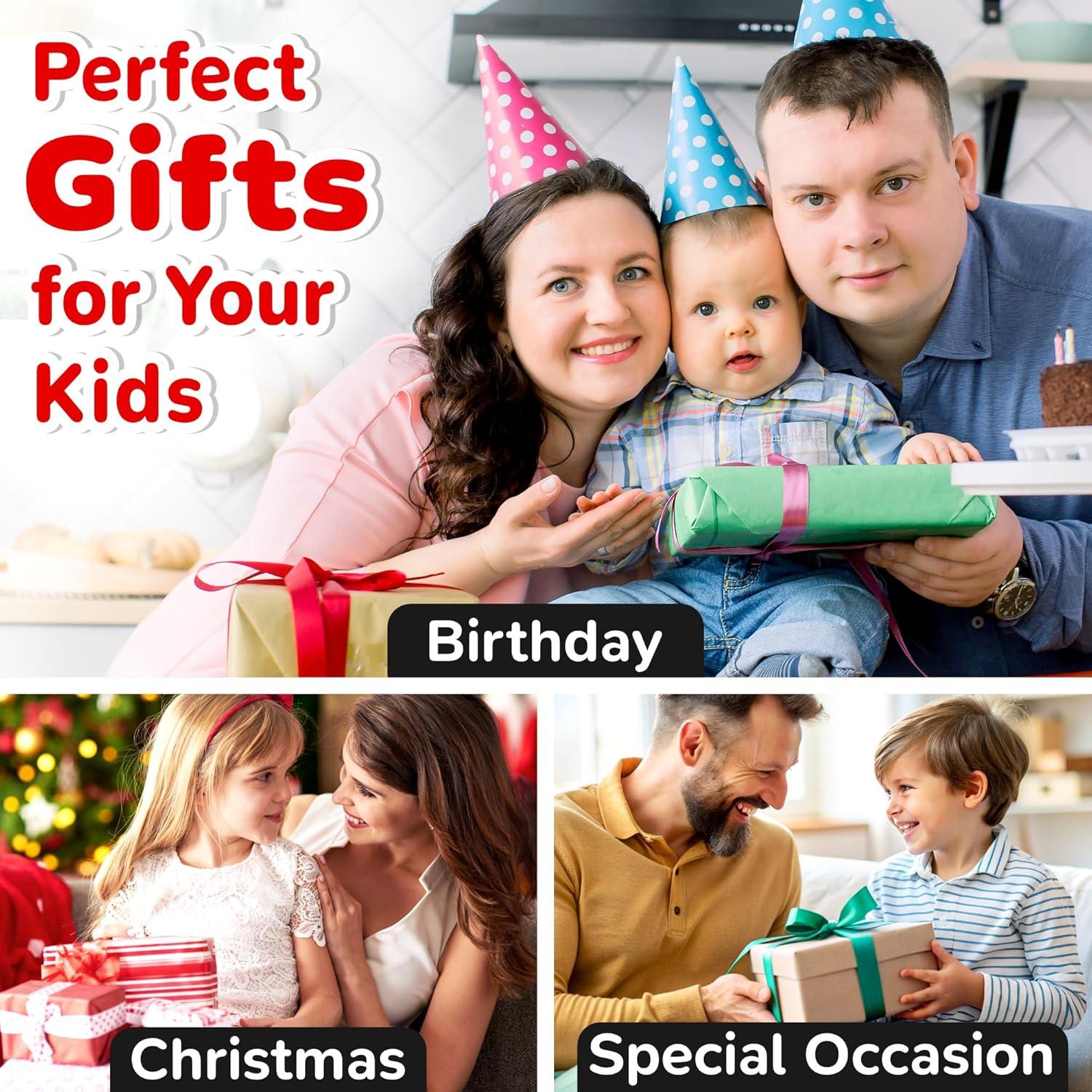 Lucas & Friends Wooden Numbers Puzzle for Toddlers, Learn Numbers & Counting Puzzle Board