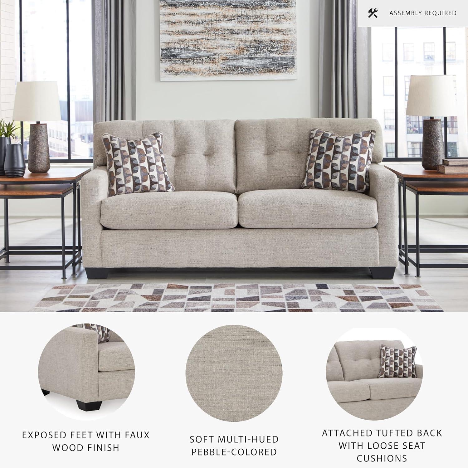Signature Design by Ashley Mahoney Pebble Full Sofa Sleeper