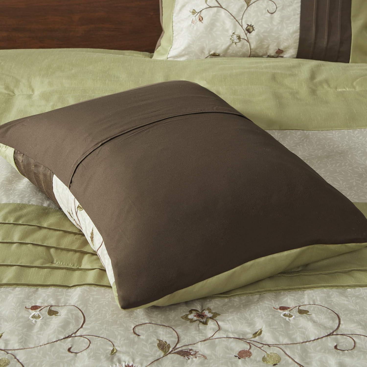 Madison Park Serene Embroidered 7 Piece Comforter Set