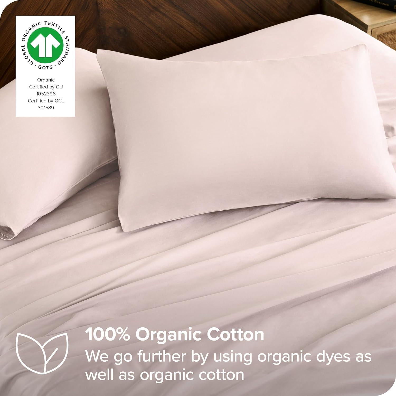 Bare Home 400 Thread Count Sateen Sheet Set