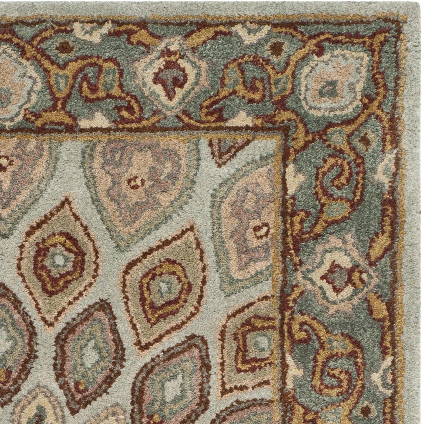 Heritage HG914 Hand Tufted Area Rug - Blue/Grey - 3'x5' - Safavieh.