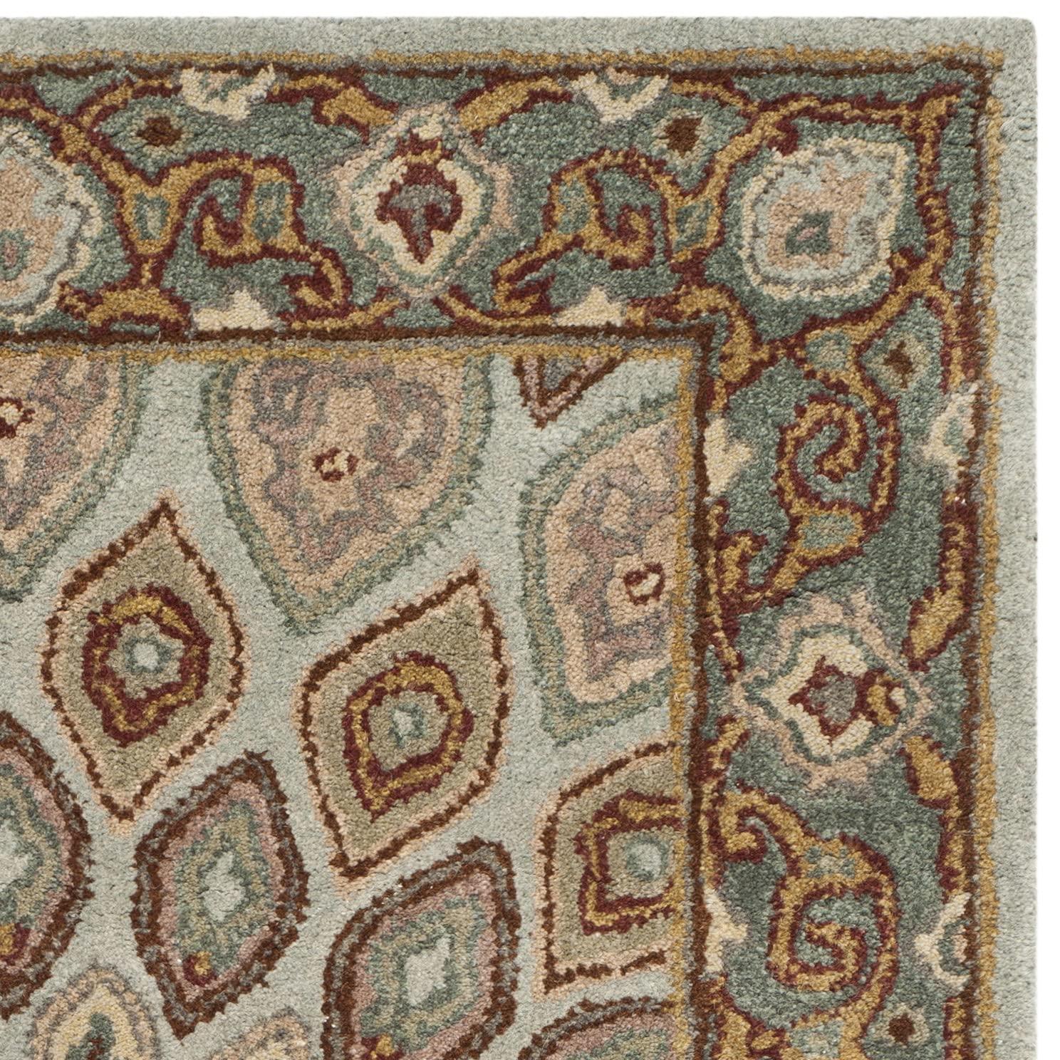 Heritage HG914 Hand Tufted Area Rug - Light Brown/Grey - 3'x5' - Safavieh.