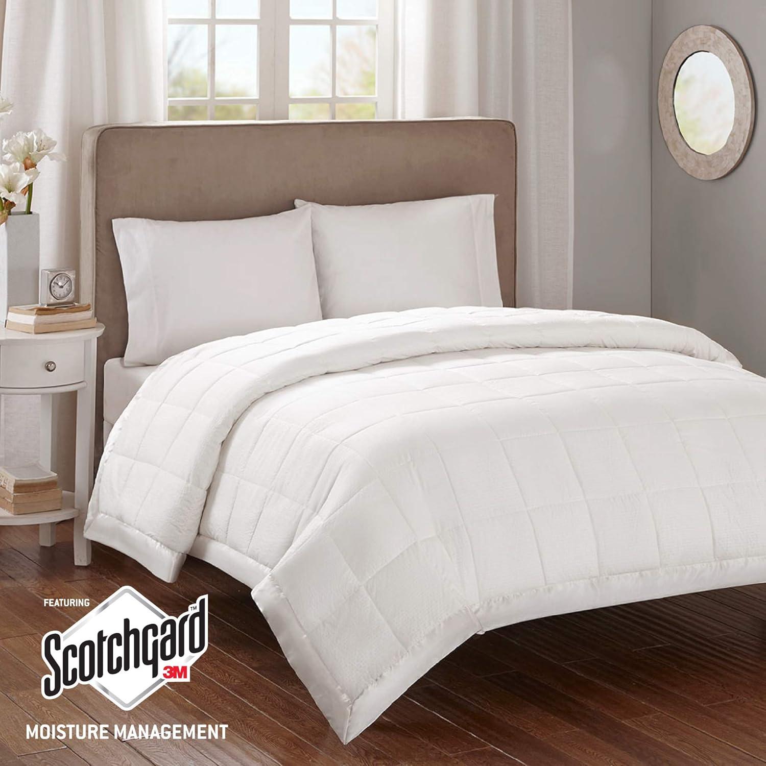 Cambria Oversized Down Alternative Blanket with Satin Trim