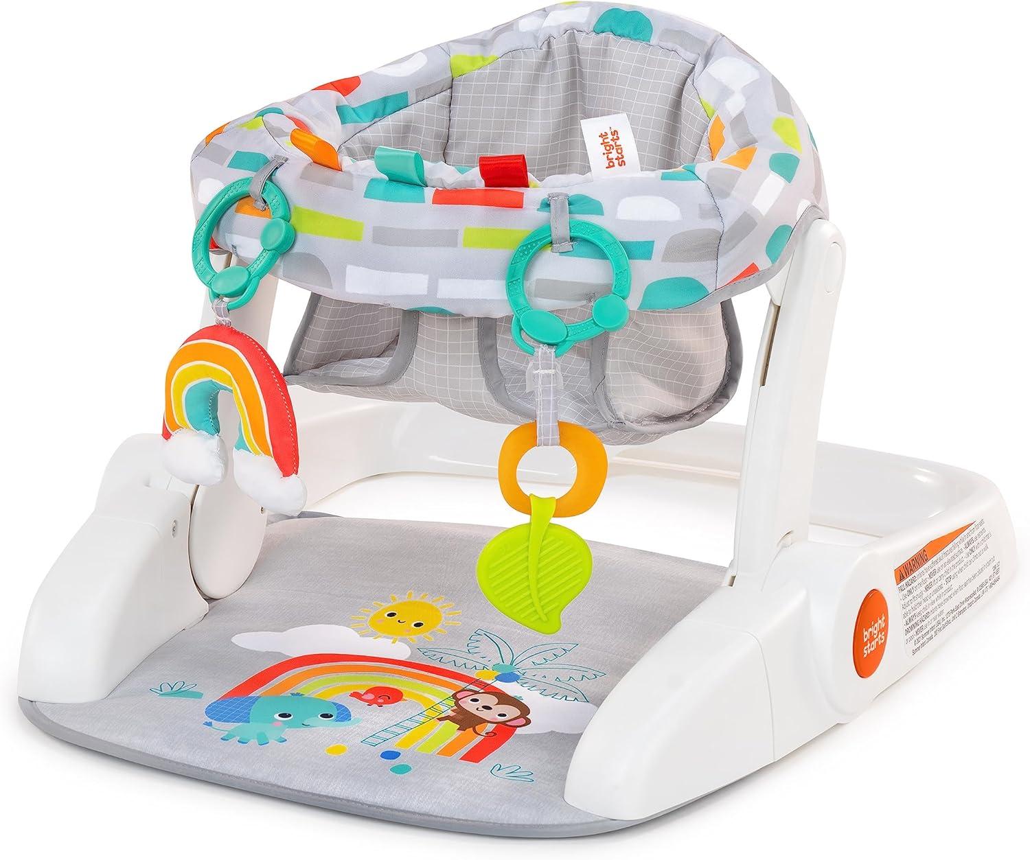 Bright Starts Learn-to-Sit 2-Position Floor Seat - Playful Paradise