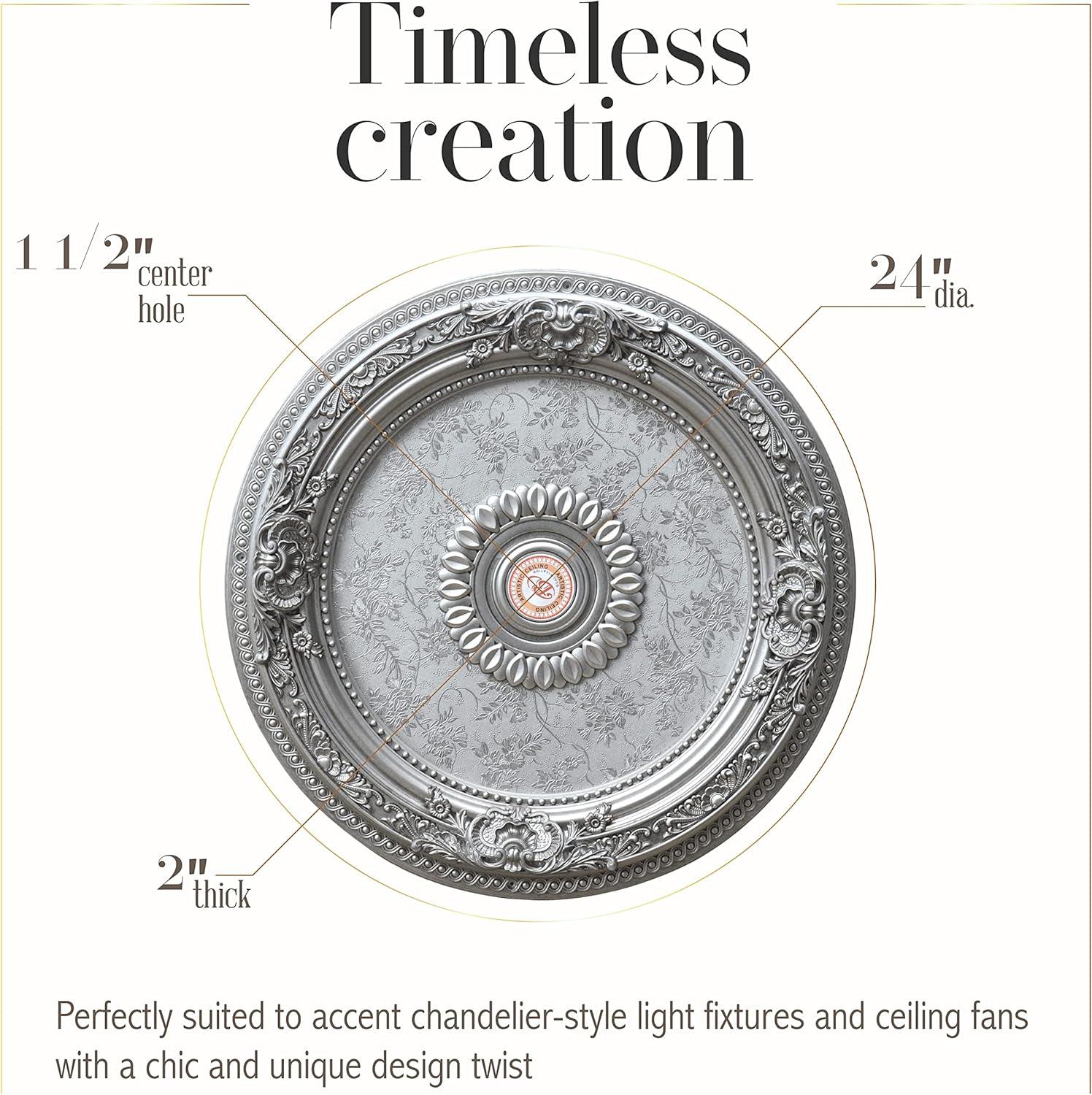 Antique Round Ceiling Medallion