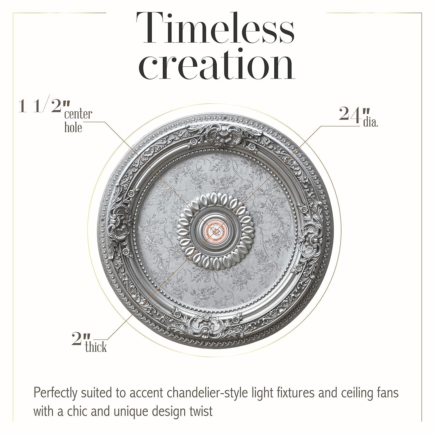 Antique Round Ceiling Medallion