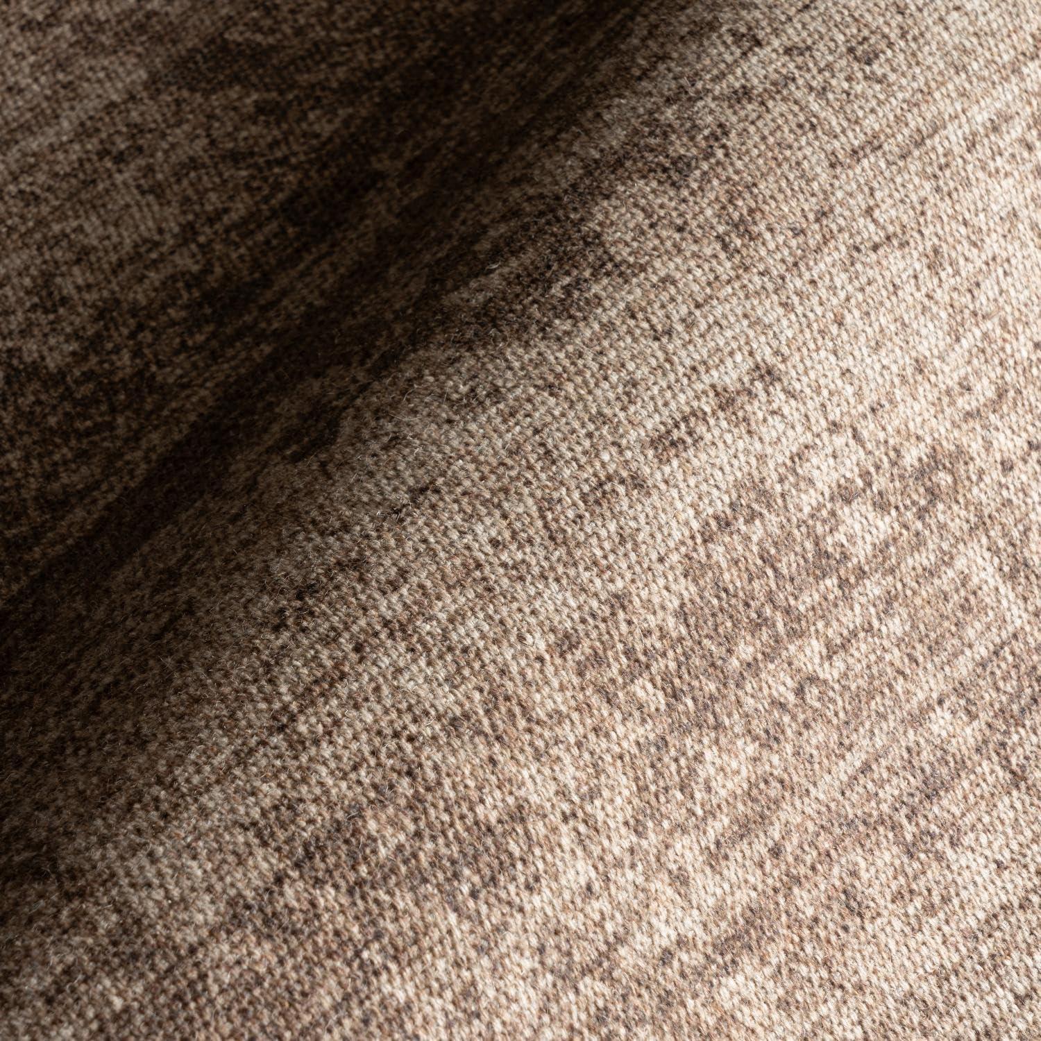Nuloom Damira Solid Machine Washable Indoor Area Rug, 4' x 6', Brown
