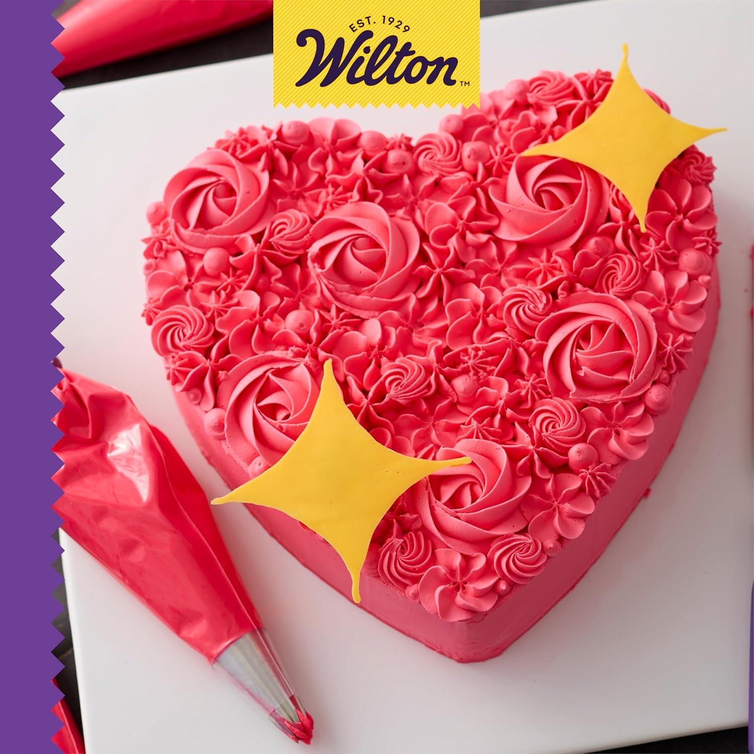 Wilton Heart Decorator Preferred 8" Aluminum Cake Pan