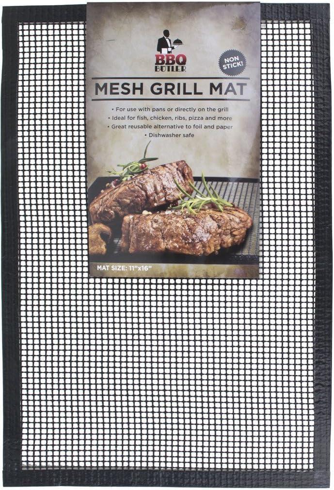 BBQ Butler Mesh Grill Mat - Perfect For Smokers (11 x 16 inch) - 1