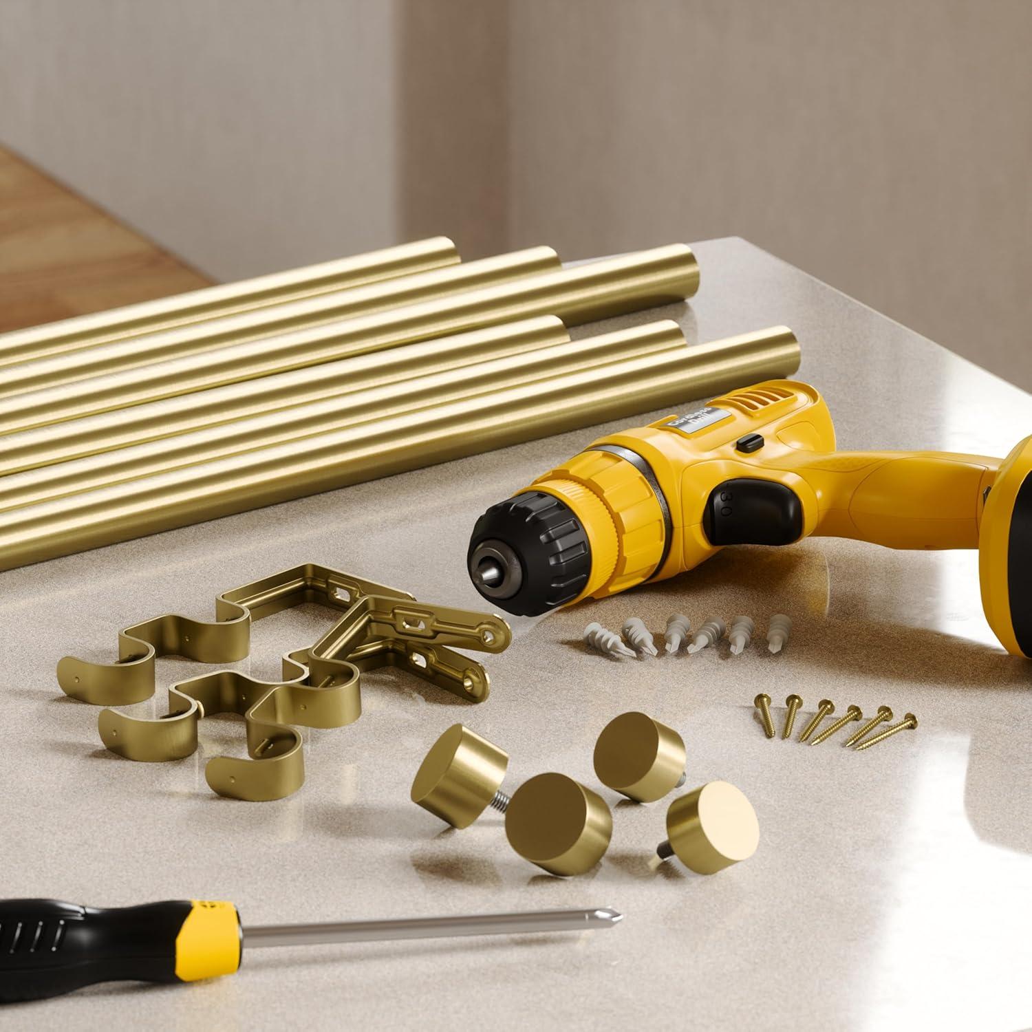 Cappa Drapery Solutions Double Curtain Rod