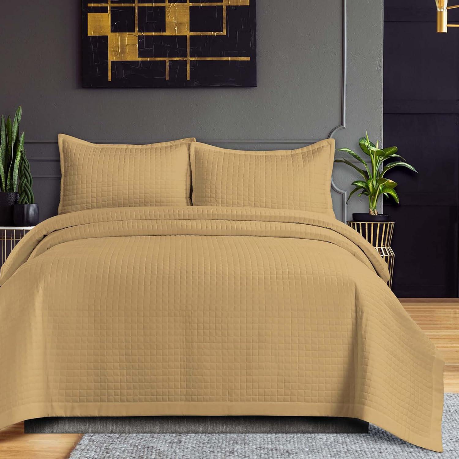 Naples Microfiber Quilt Set - Tribeca Living