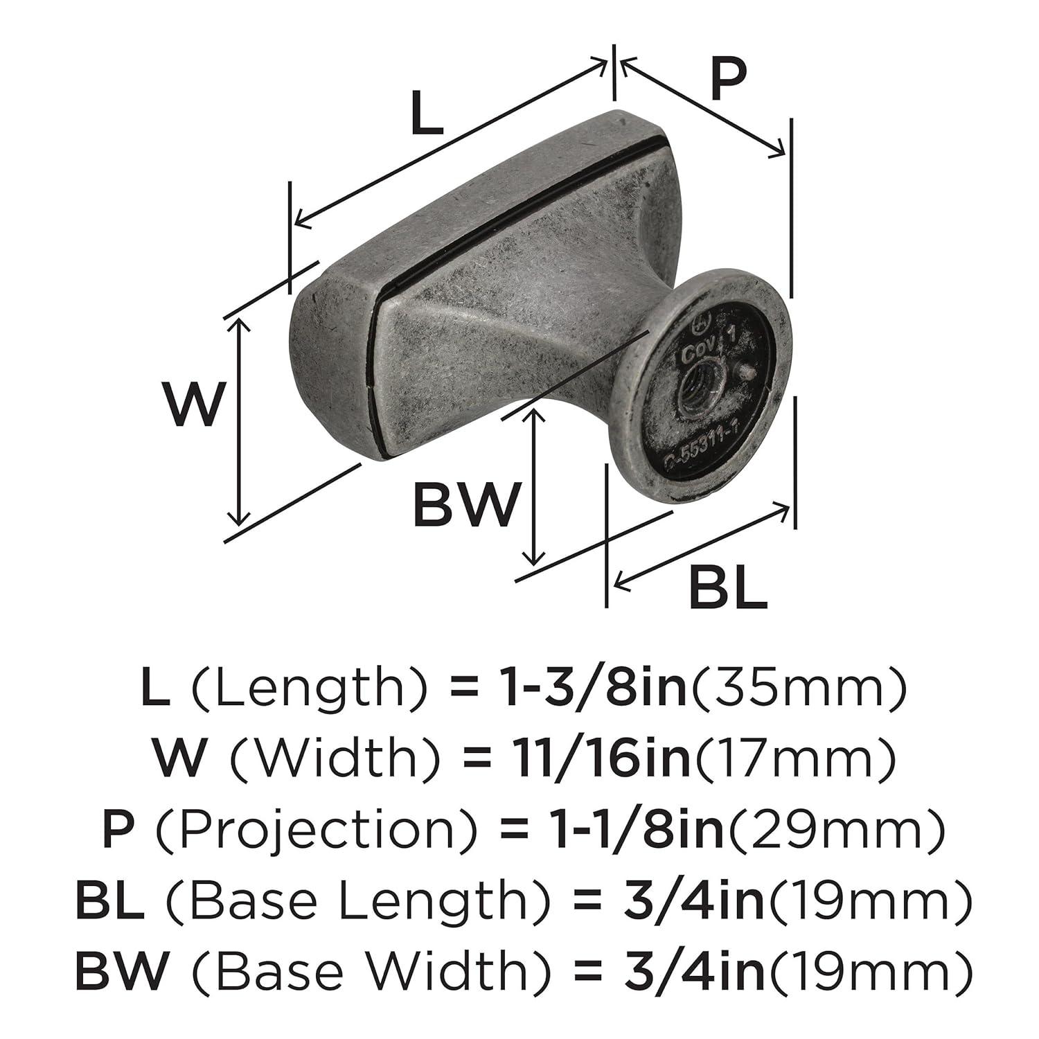 Highland Ridge 1 1/8" Length Bar Knob