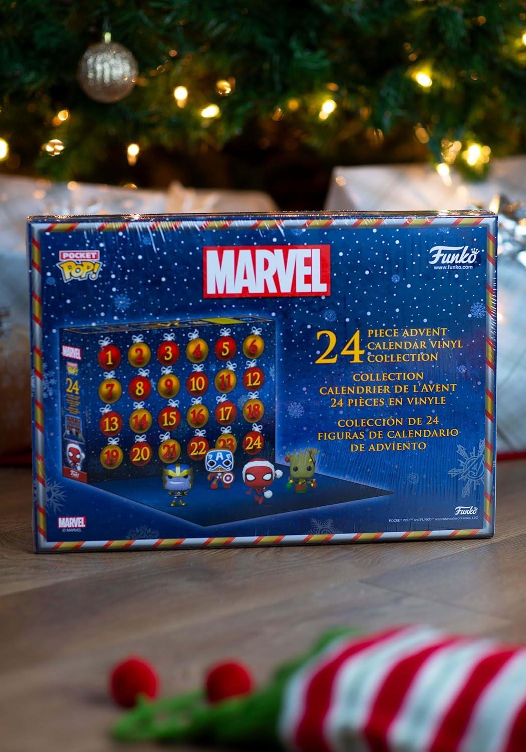 Funko Pop! Advent Calendar: Marvel Holiday 2022 - 24 Days W/ Pocket Pops
