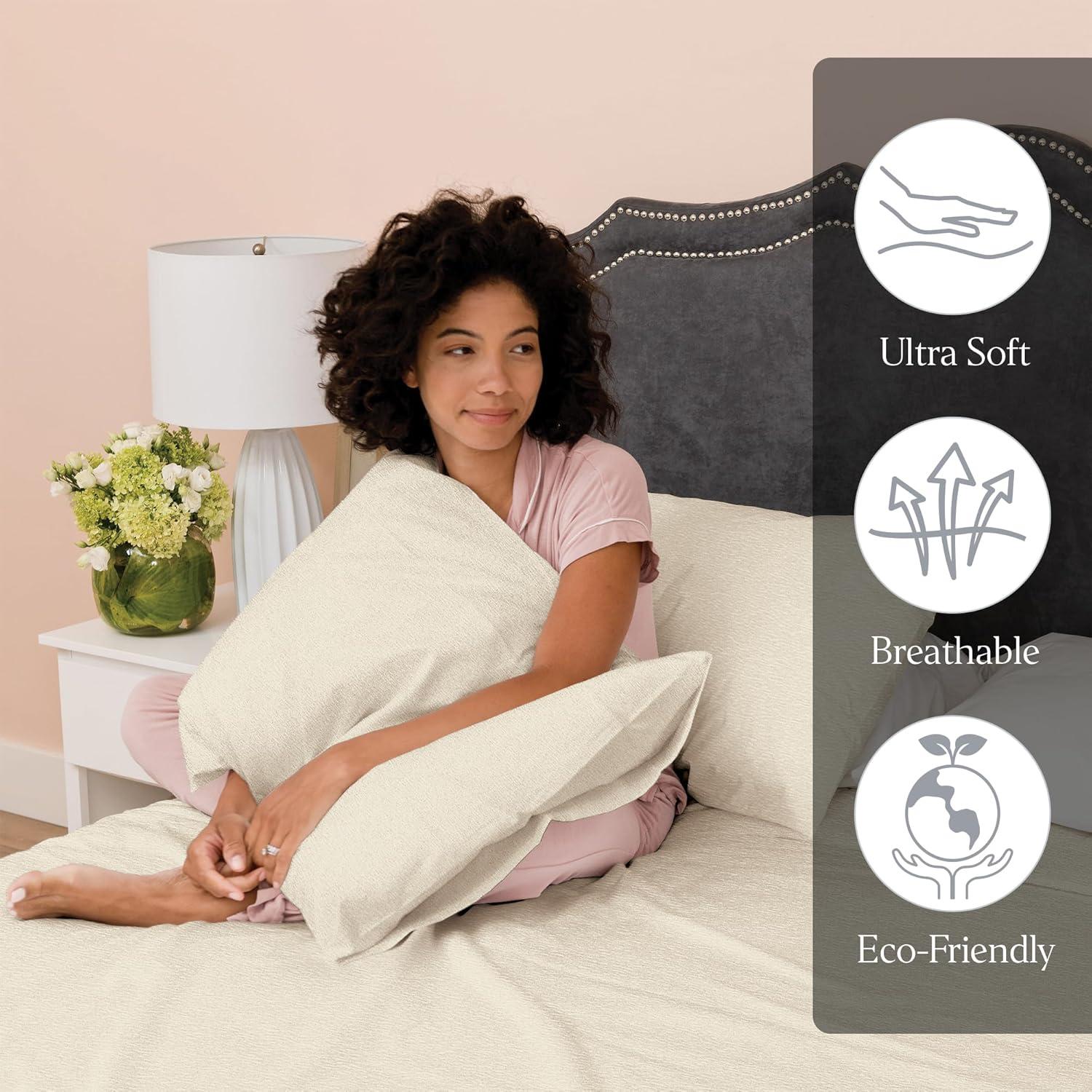 Ella Jayne Home Ella Jayne Jersey 4-Piece Sheet Set