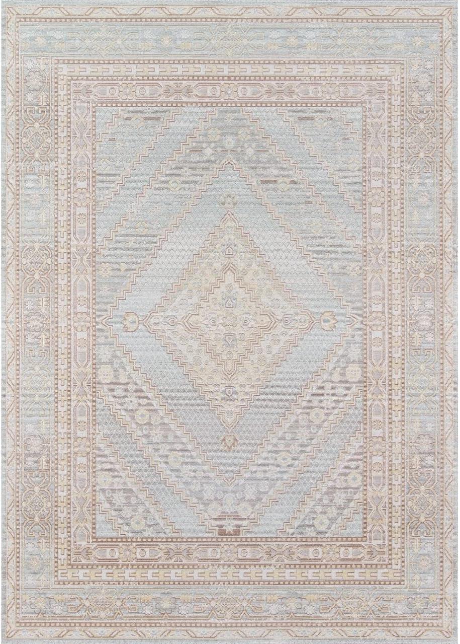 Isabella Seren Shapes Geometric Loomed Accent Rug - Momeni