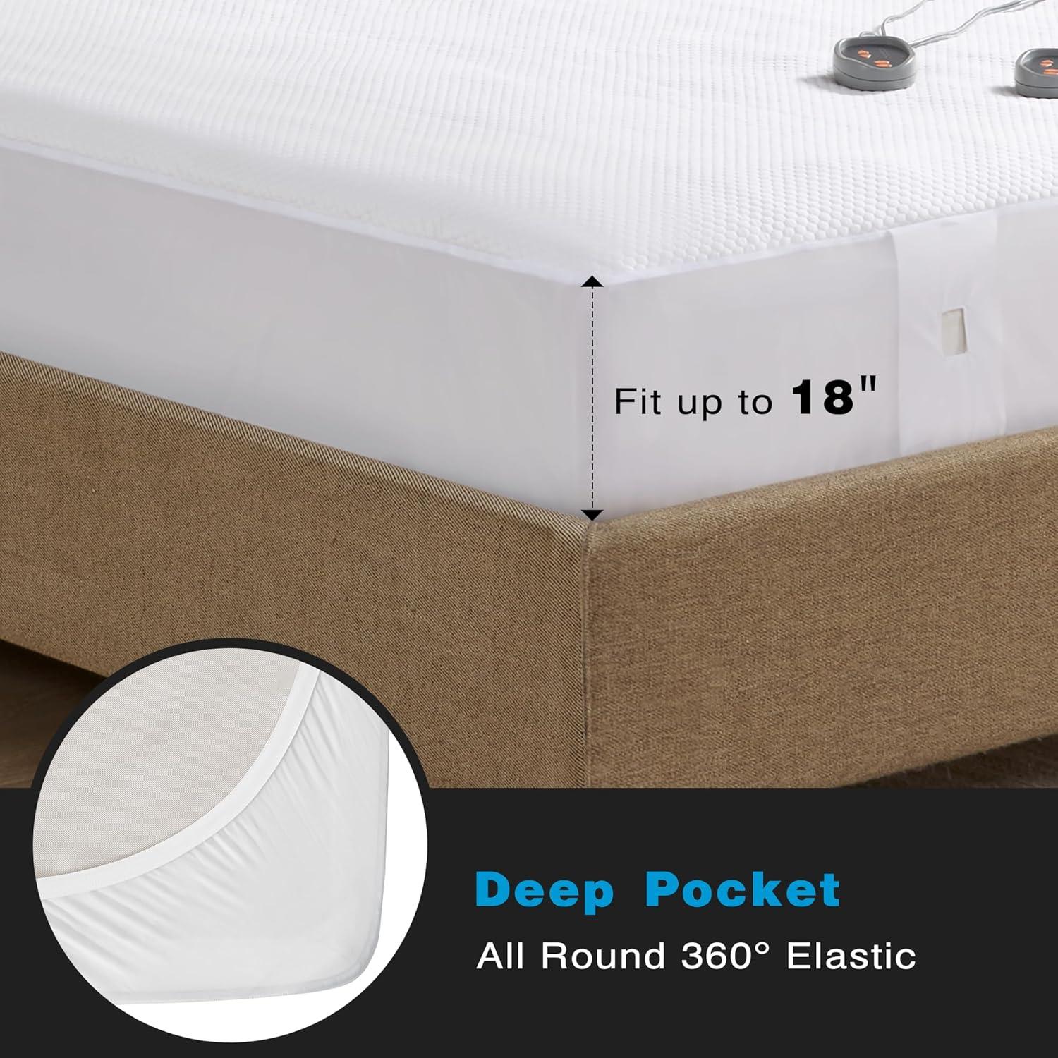 Beautyrest Cool Touch Heated Mattress Pad