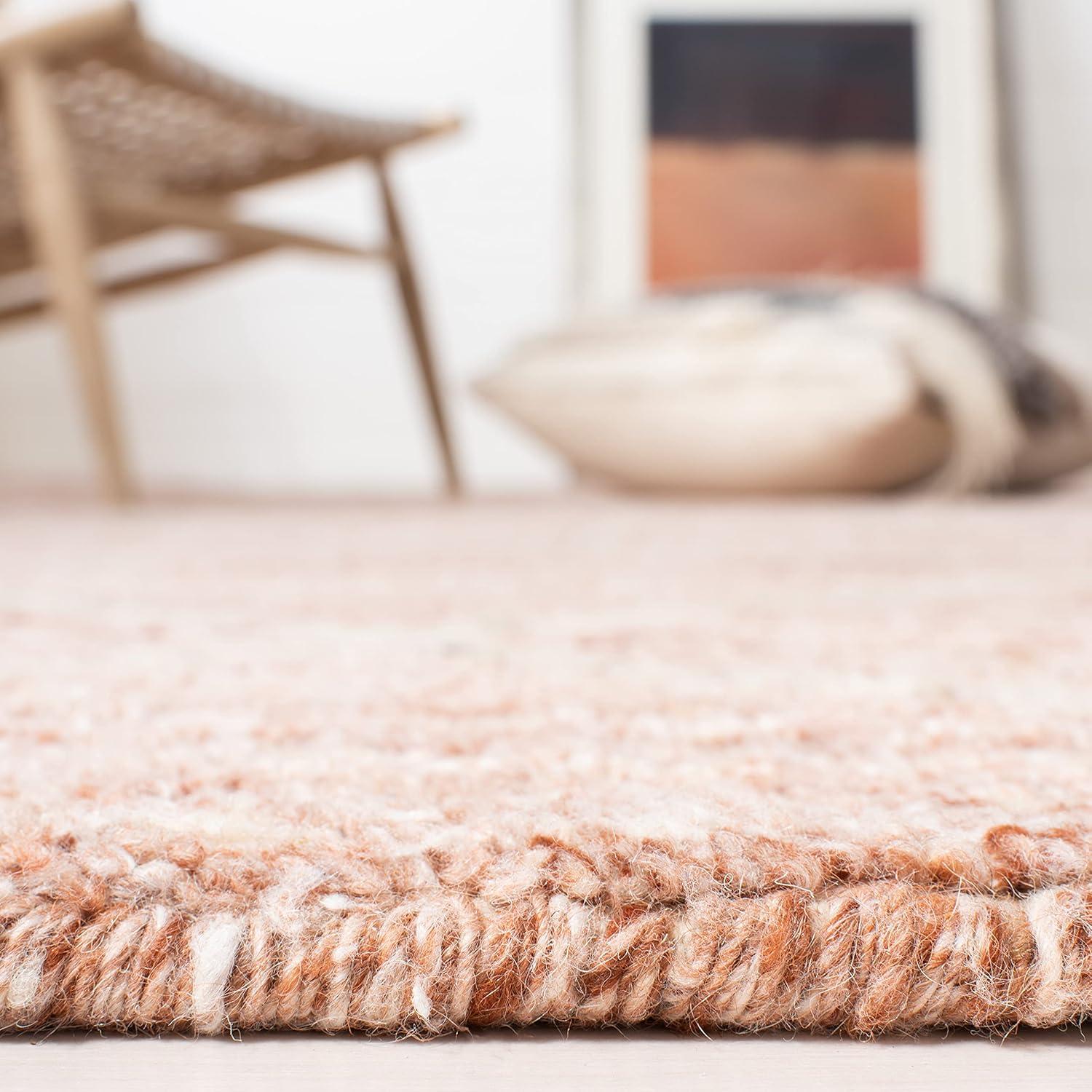 Himalaya HIM423 Handmade Area Rug - 5'x8' - Fuchisa - Safavieh