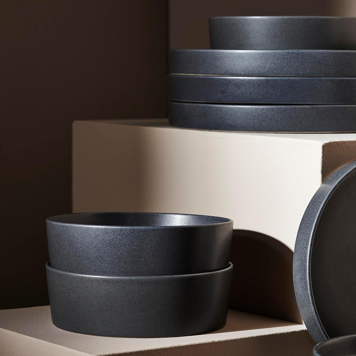 MODAN Stoneware Dinnerware - Set of 24