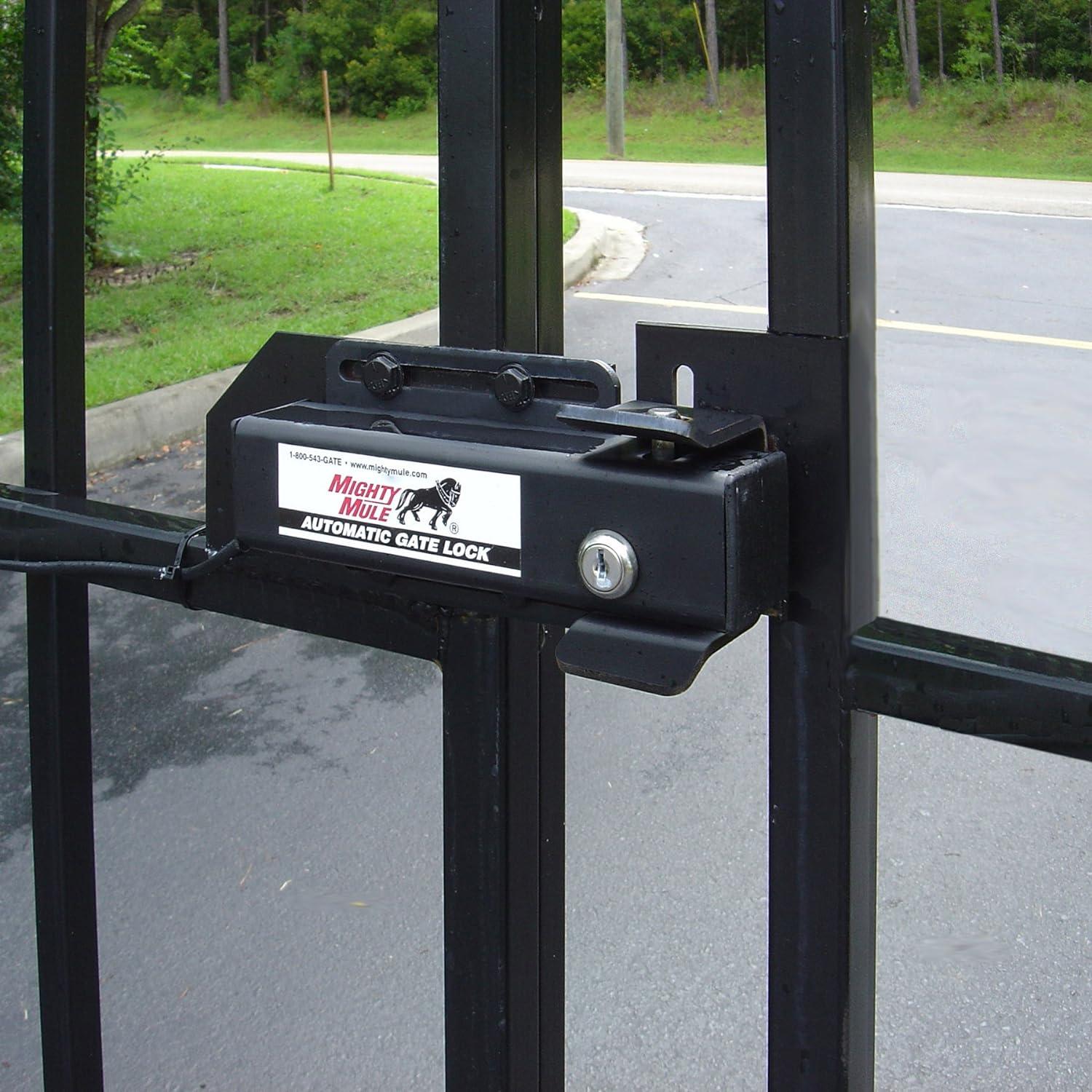Automatic Gate Lock Pull-to-Open