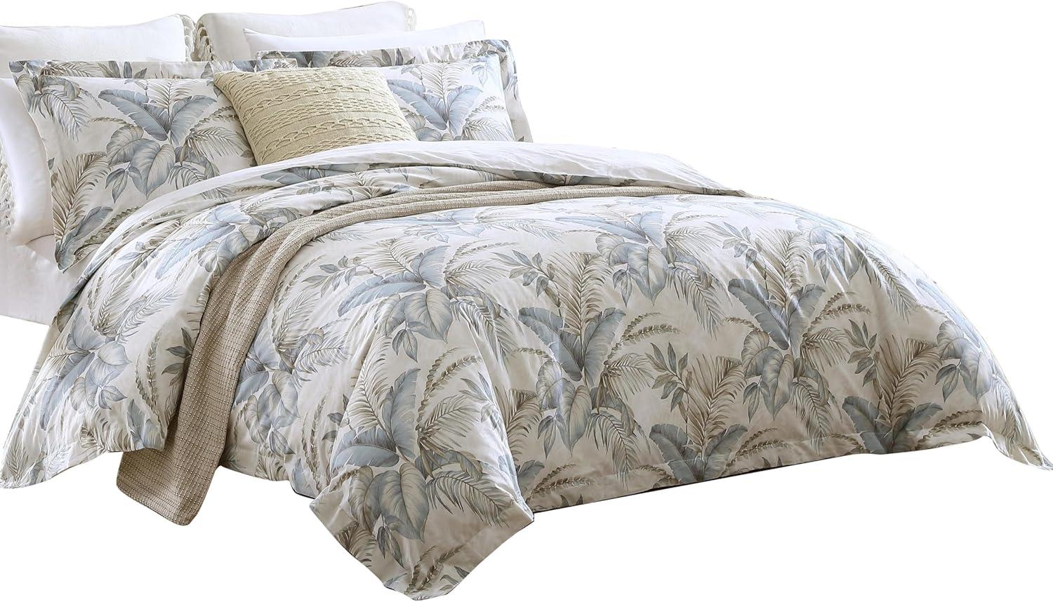 Tommy Bahama Bakers Bluff Blue Cotton Comforter Set