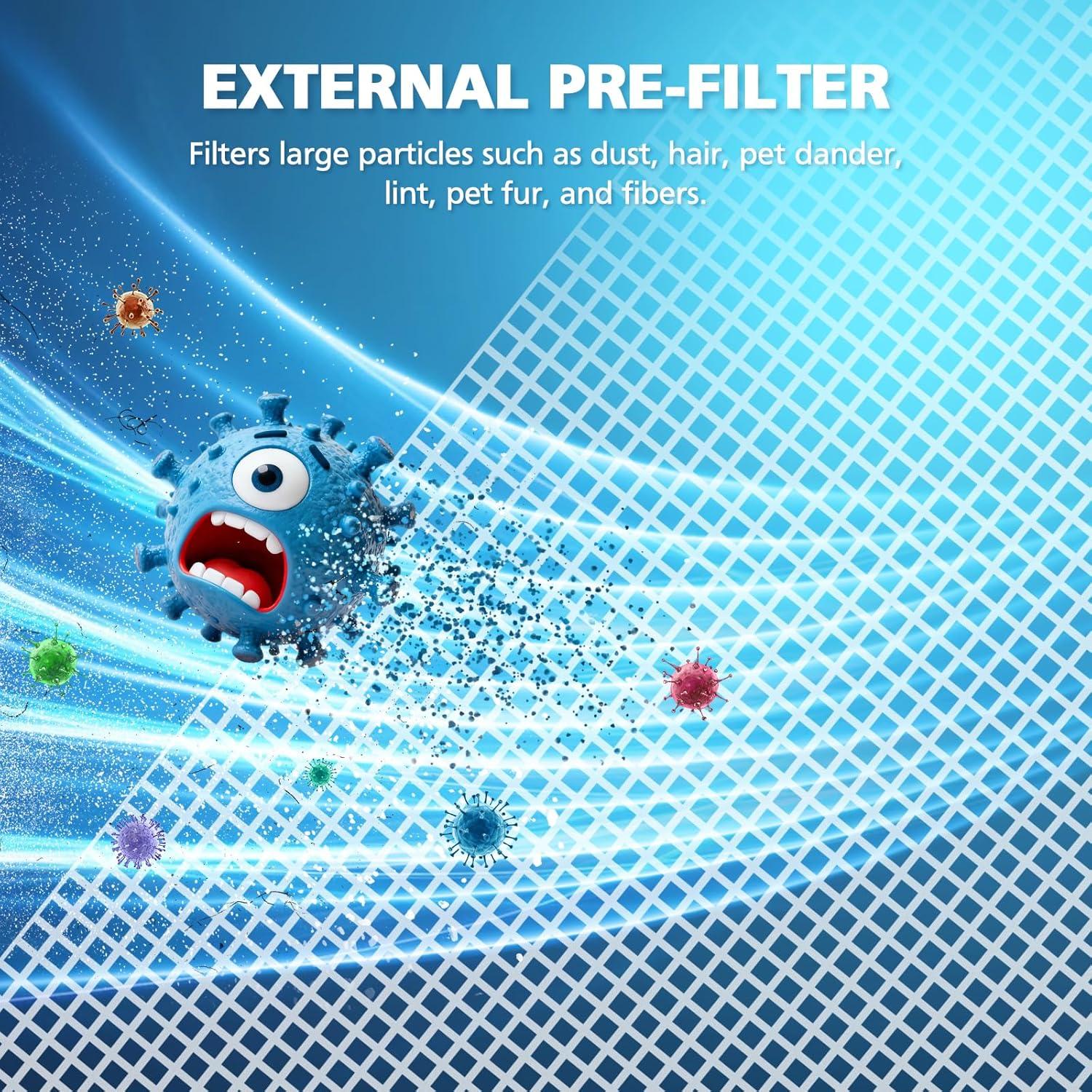 Replacement Filter, Air Filter, 3-in-1 Air Filters