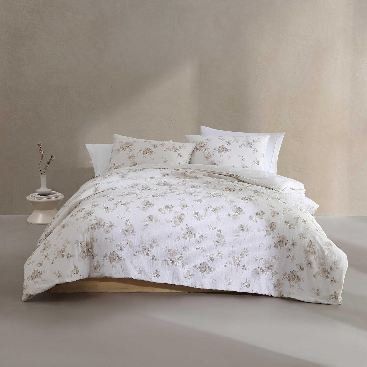 Calvin Klein Eternity Floral Cotton Duvet Cover Set