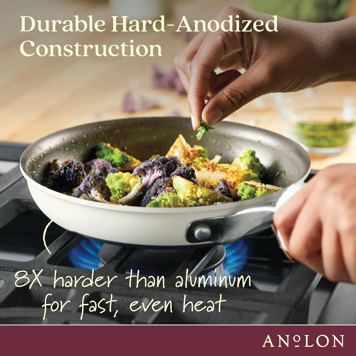 Anolon Achieve Hard Anodized Nonstick Frying Pan / Skillet