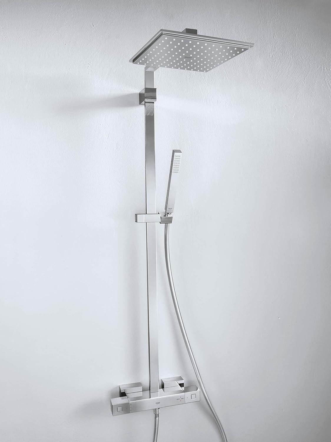 Euphoria Cube® Thermostatic Complete Shower System with TurboStat Technology