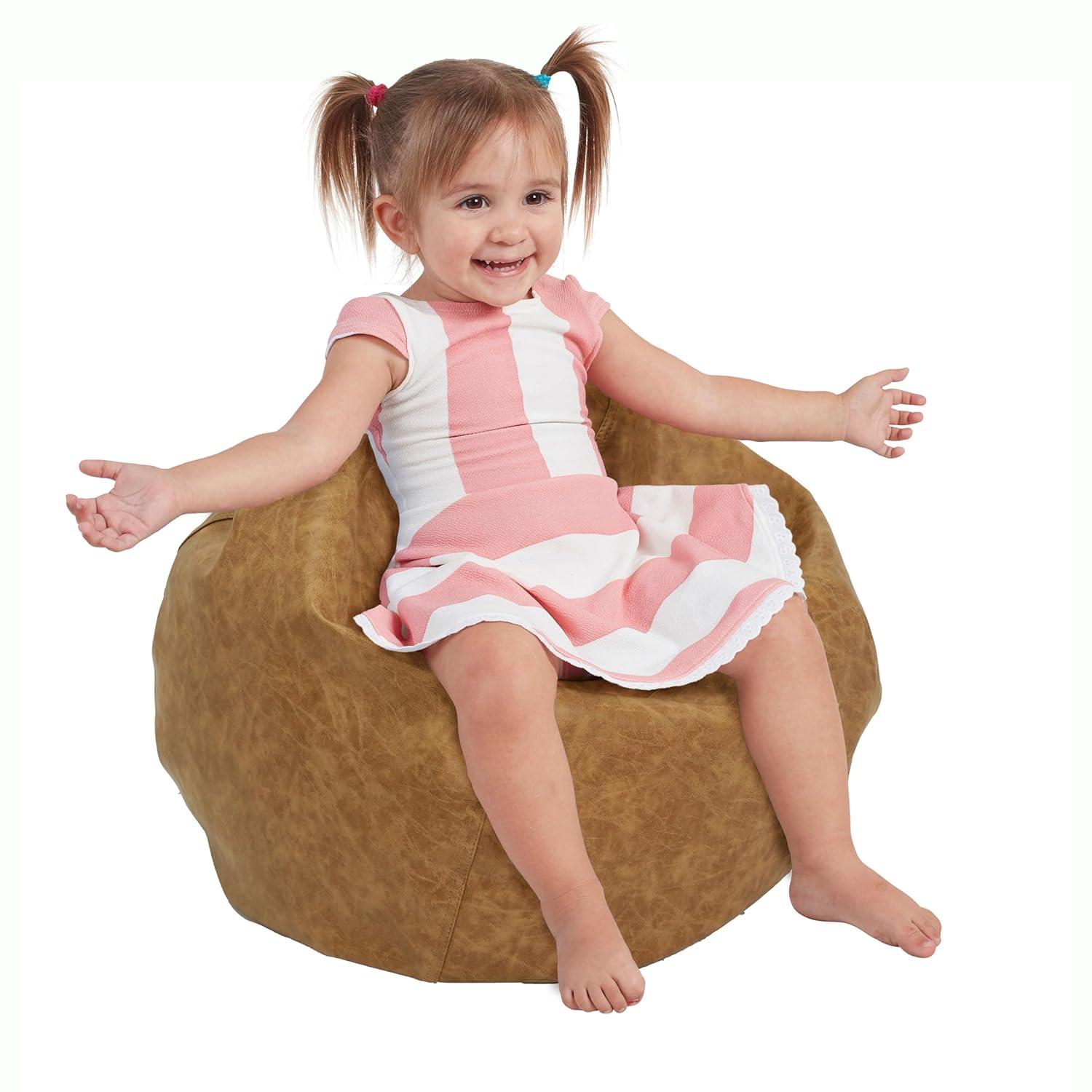 Factory Direct Partners Standard Faux Leather Classic Bean Bag