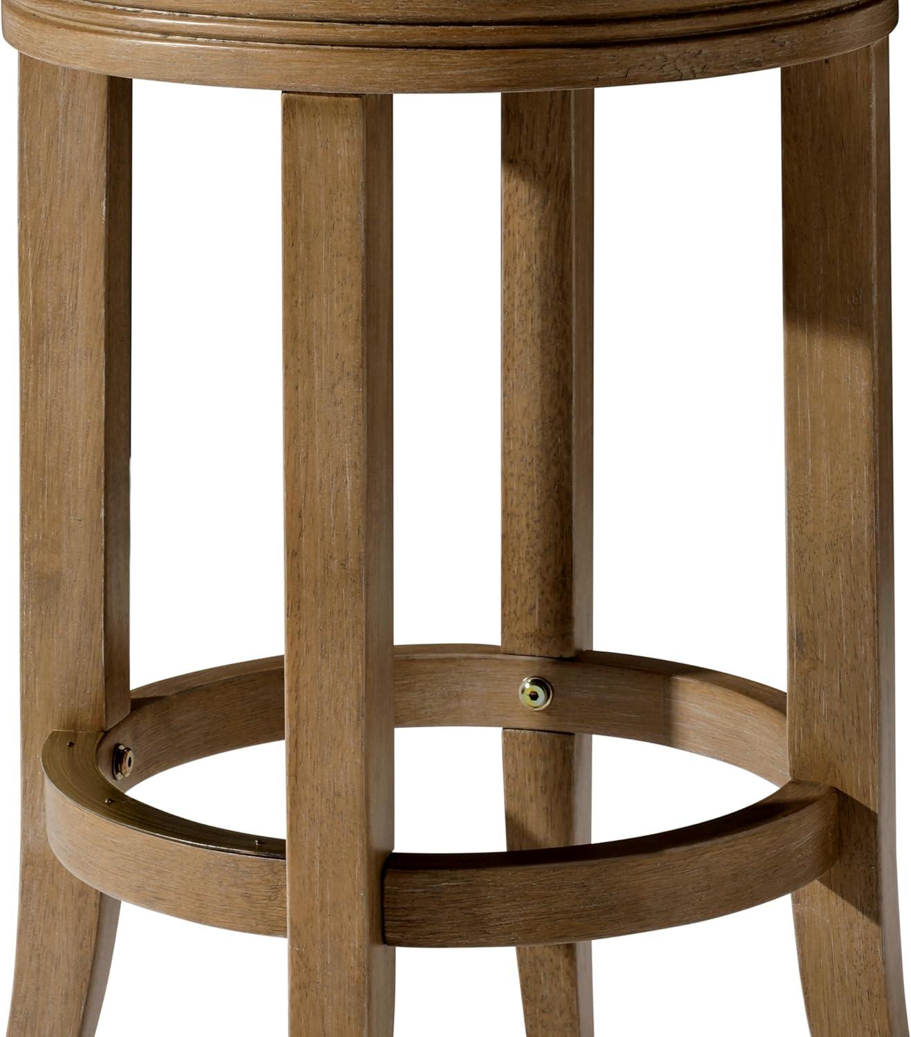 Maven Lane Maven Lane Eva Stool with Vegan Leather Upholstery