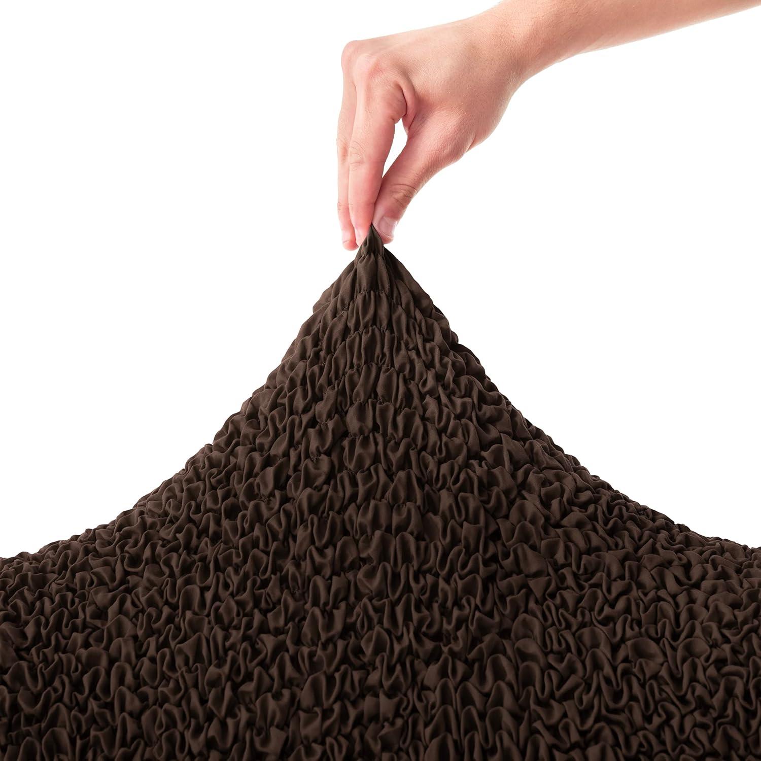 Stretchy Slipcover for Wingback Chair - Easy to Clean & Durable - Microfibra Collection