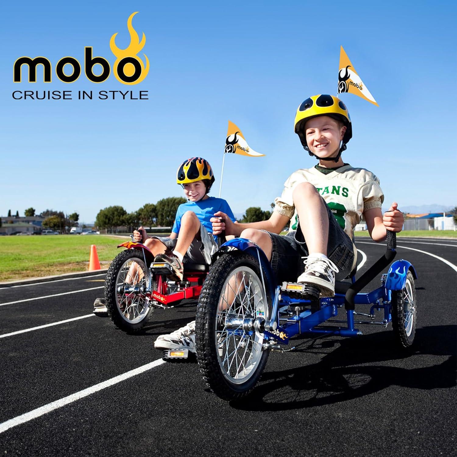 Mobo Triton 16" 3 Wheel Cruiser Kids' Specialty Tricycle - Red
