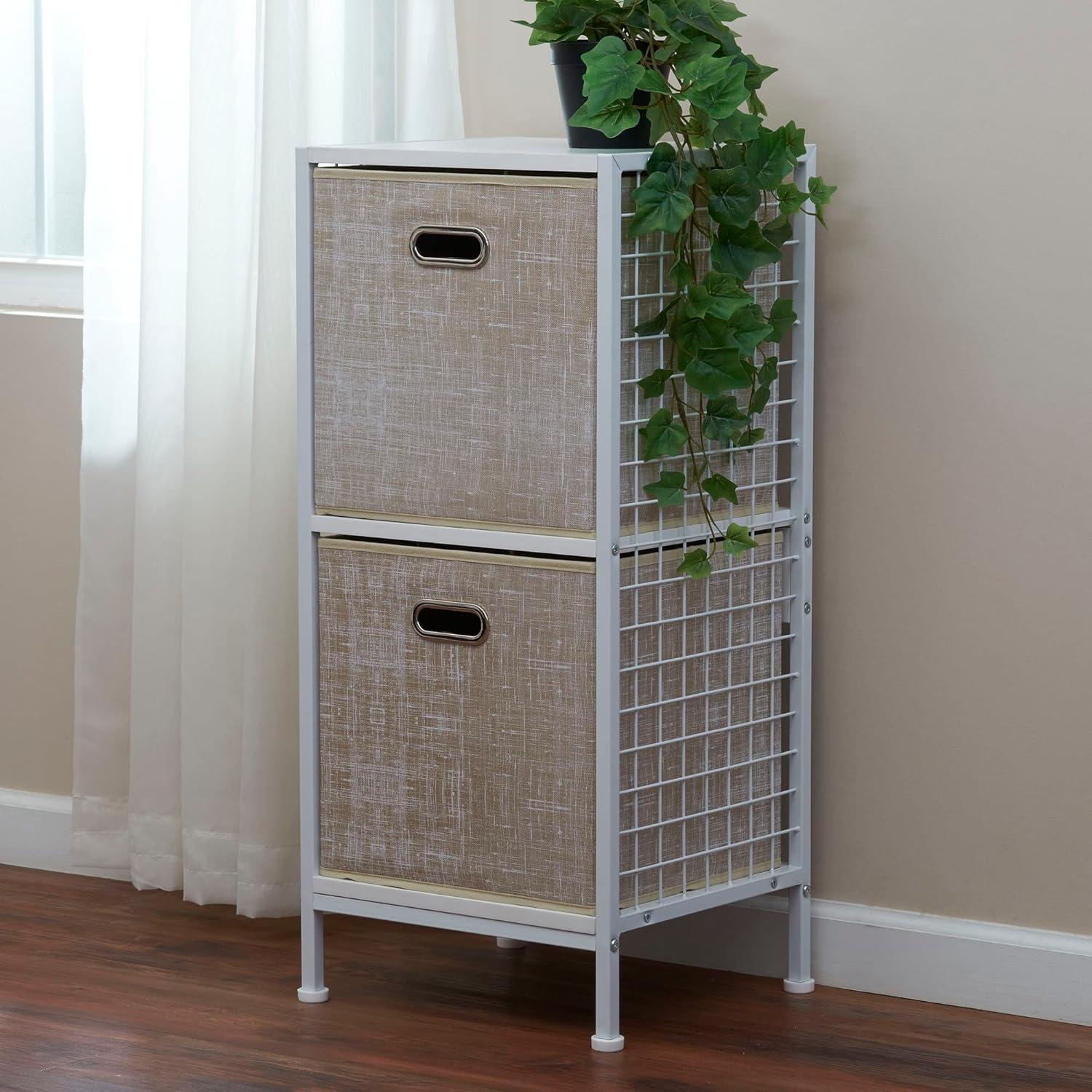 Household Essentials Household Essentials Fabric Bin (Set of 2)