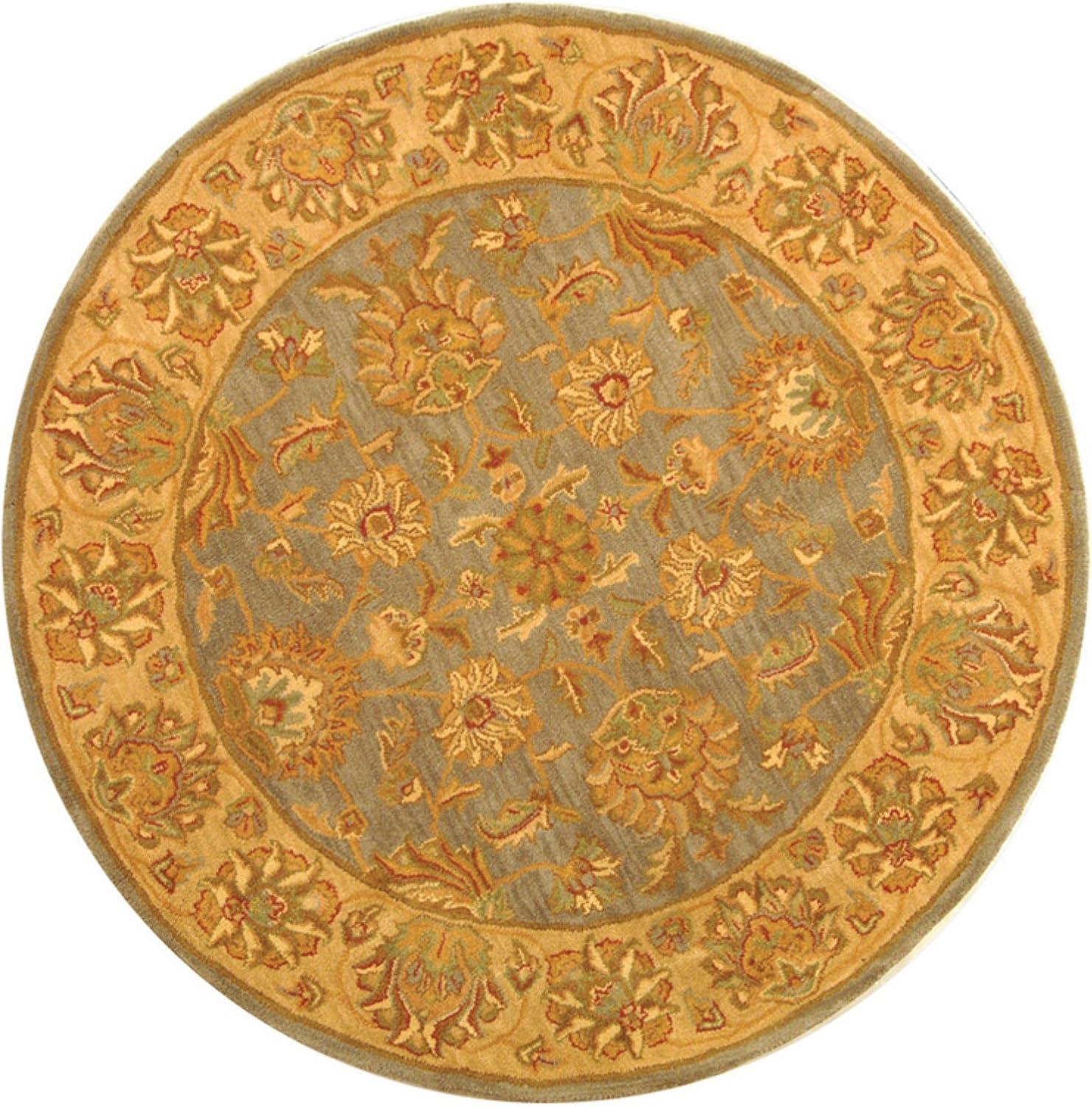 Heritage HG343 Hand Tufted Area Rug - Brown/Ivory - 7'6"x9'6" - Safavieh.