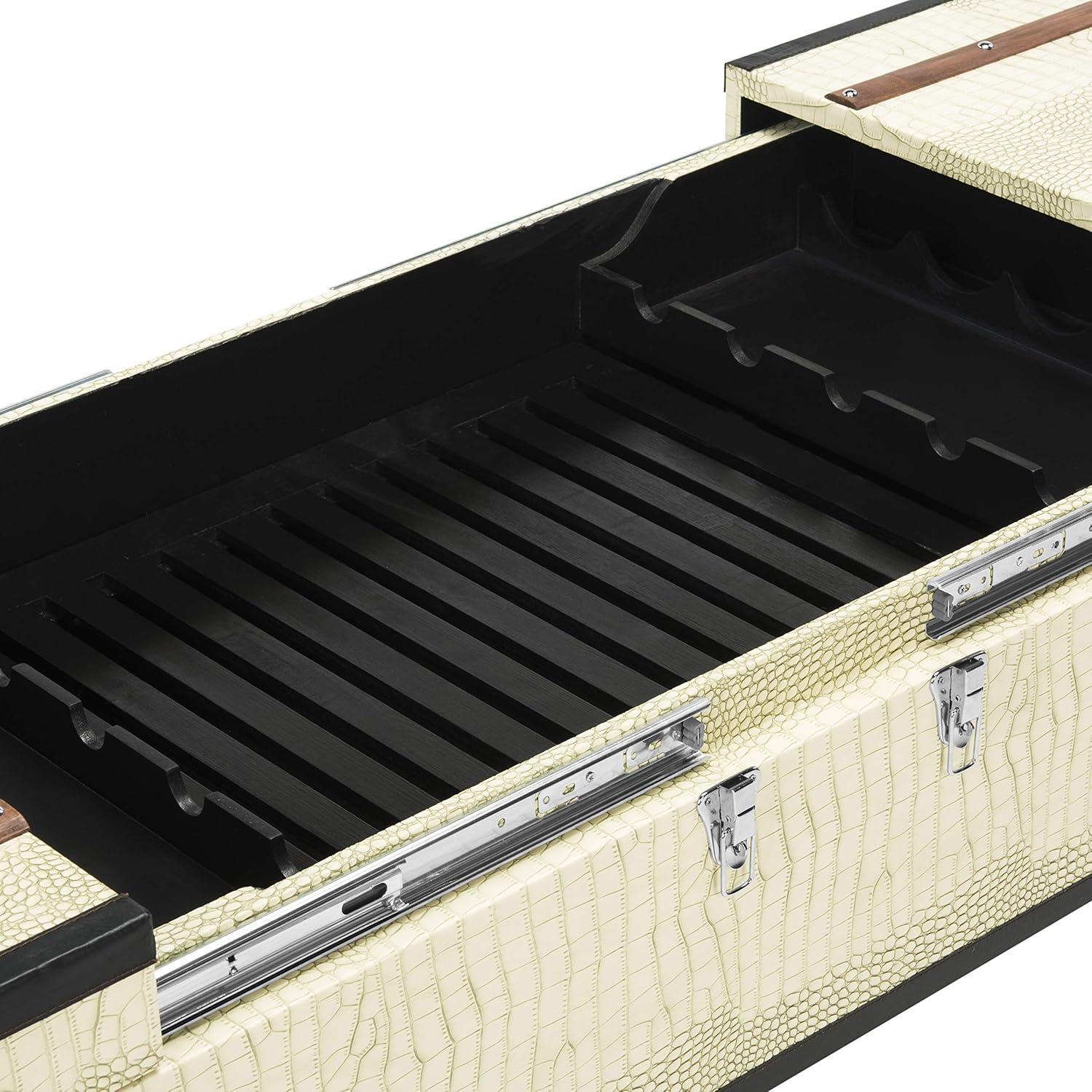 Zoe Trunk/Coffee Table - Cream - Safavieh