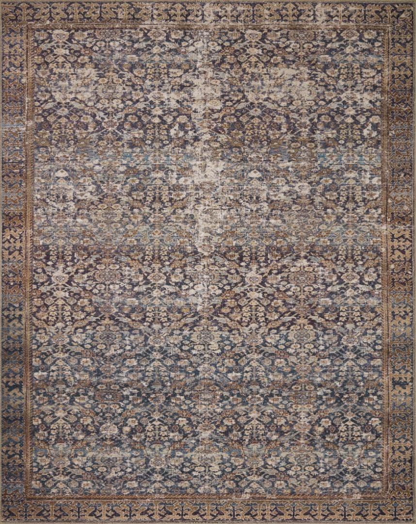 Amber Lewis x Loloi Morgan Denim/Multi Rug