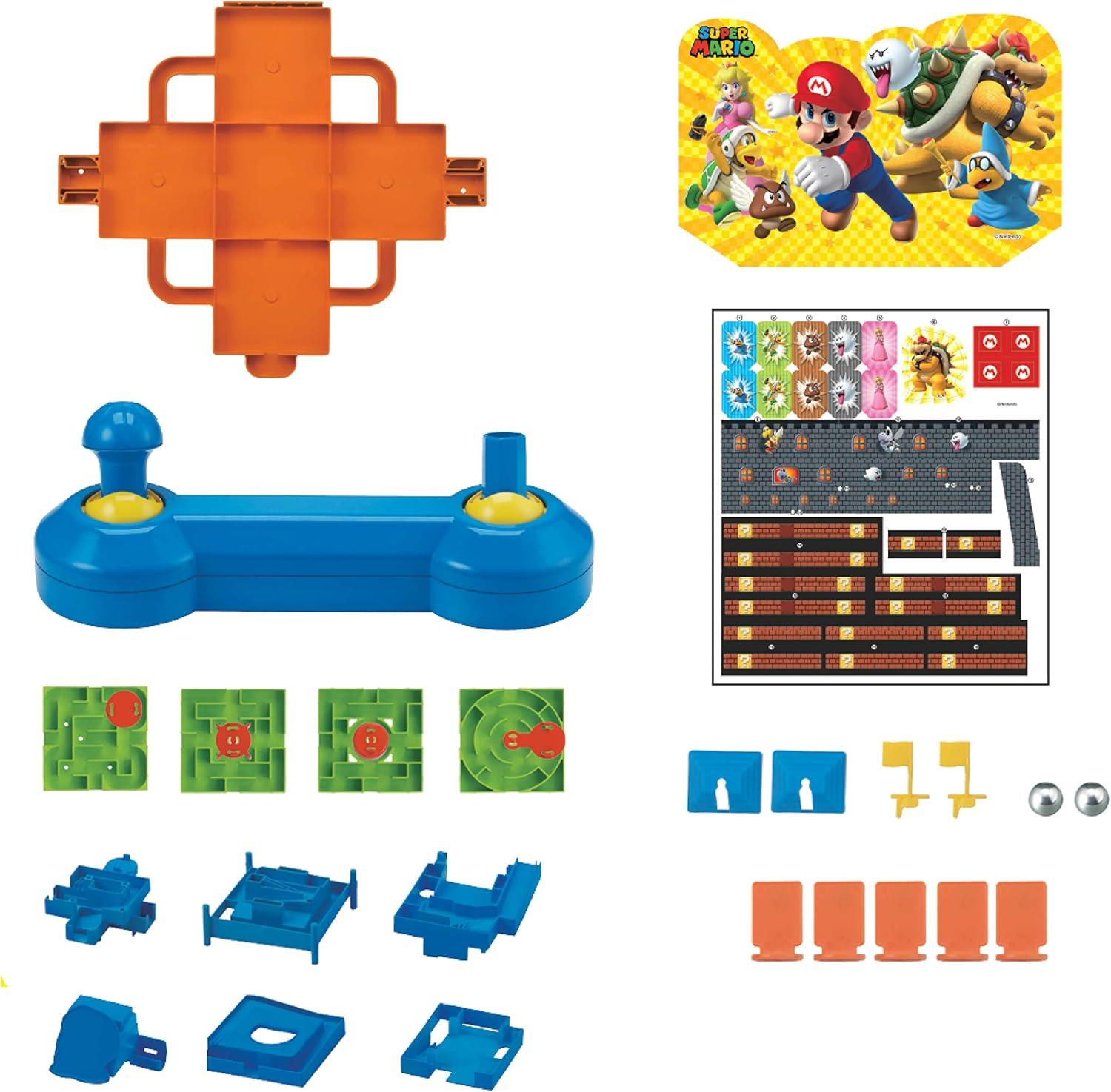 Super Mario Deluxe Tabletop Maze Game with Joystick