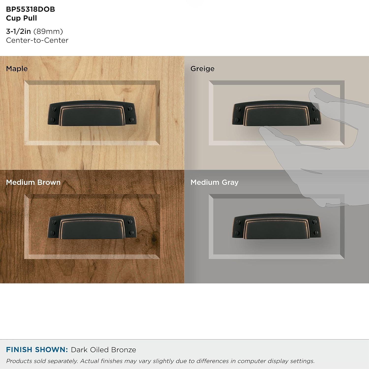 Highland Ridge 3 1/2" Center to Center Cup/Bin Pull