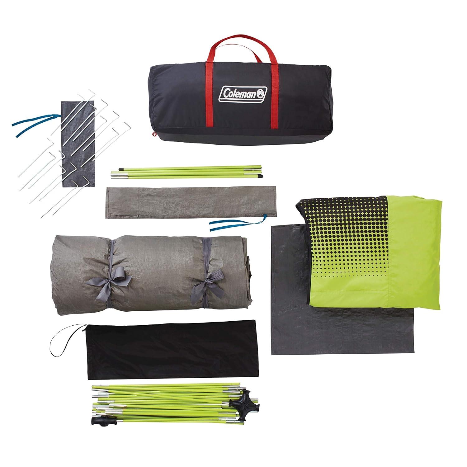 Carlsbad Fast Pitch Cabin Tent with Screen Room, 6-Person