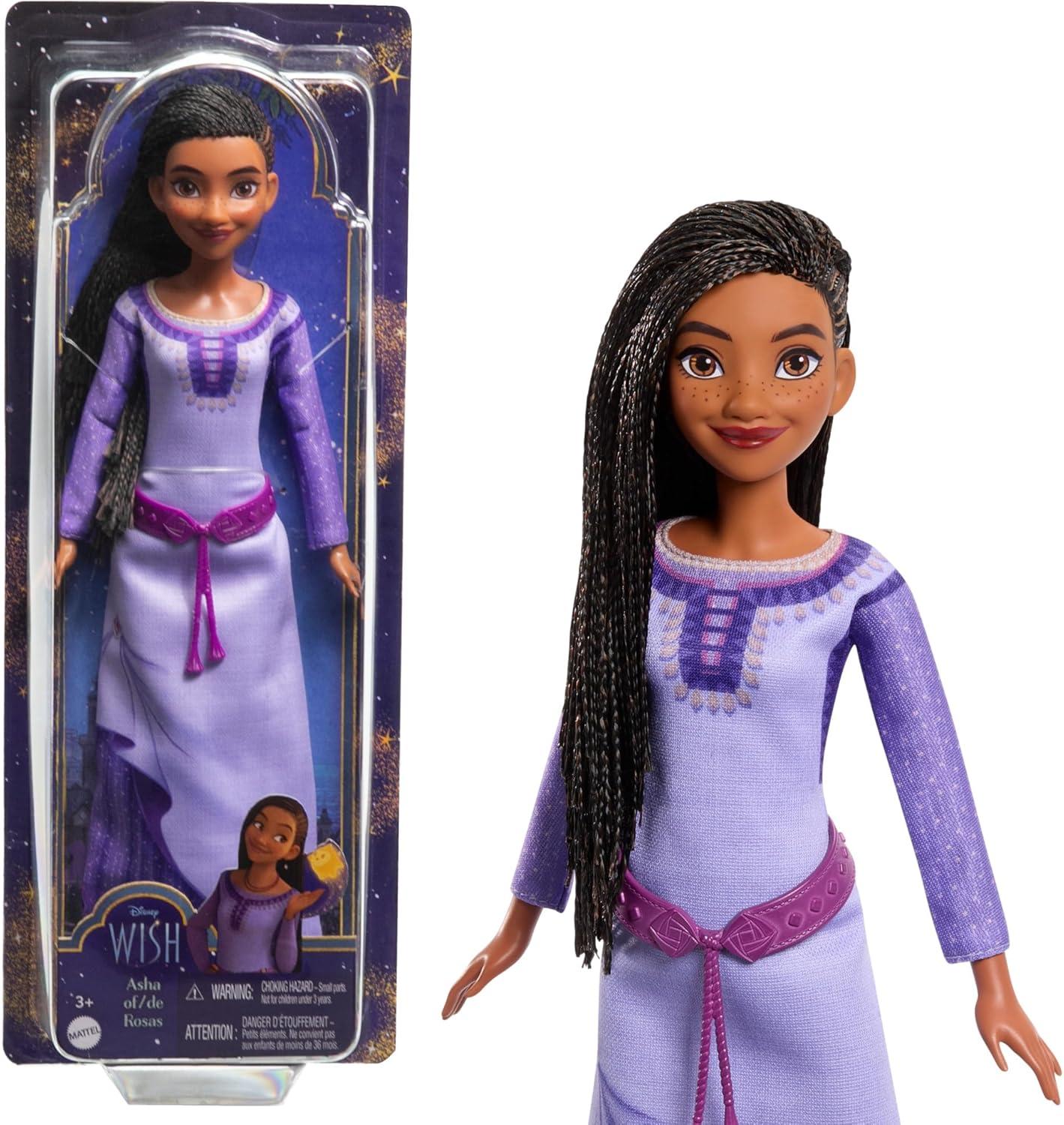 Disney Wish Asha of Rosas Posable Fashion Doll and Accessories