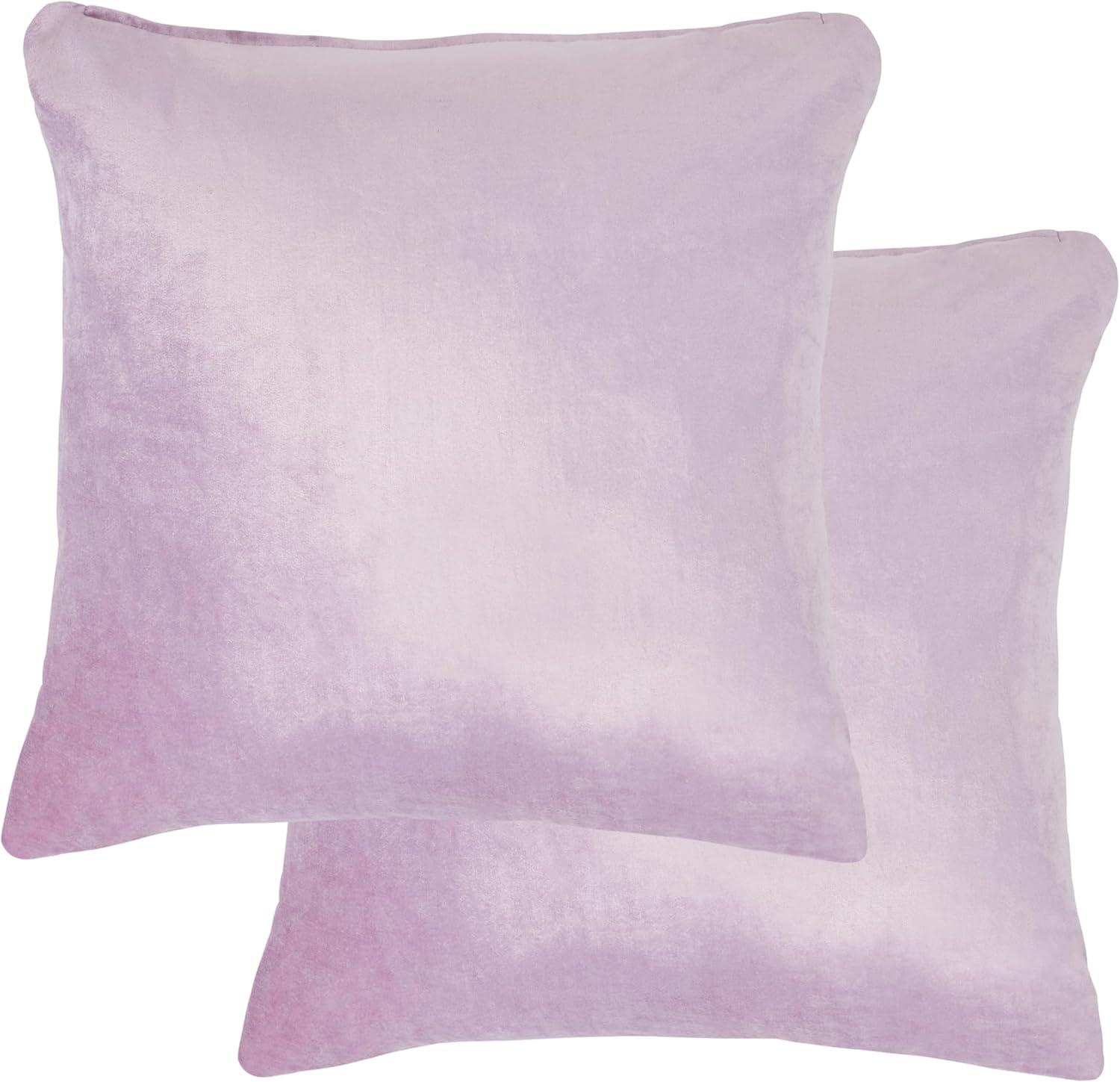 Safavieh Velvet Reversible Pillow Cover (Set of 2)
