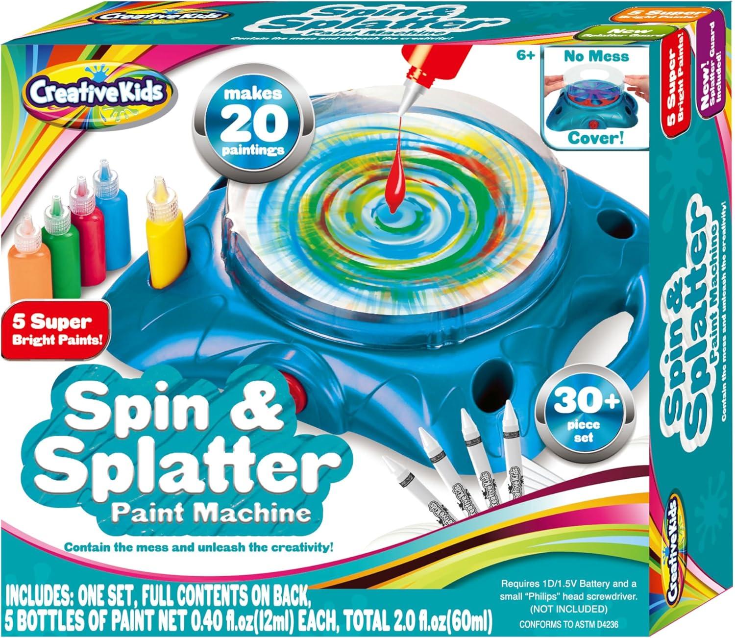 Creative Kids Spin & Paint Art Kit | Kids & Adults, 6+