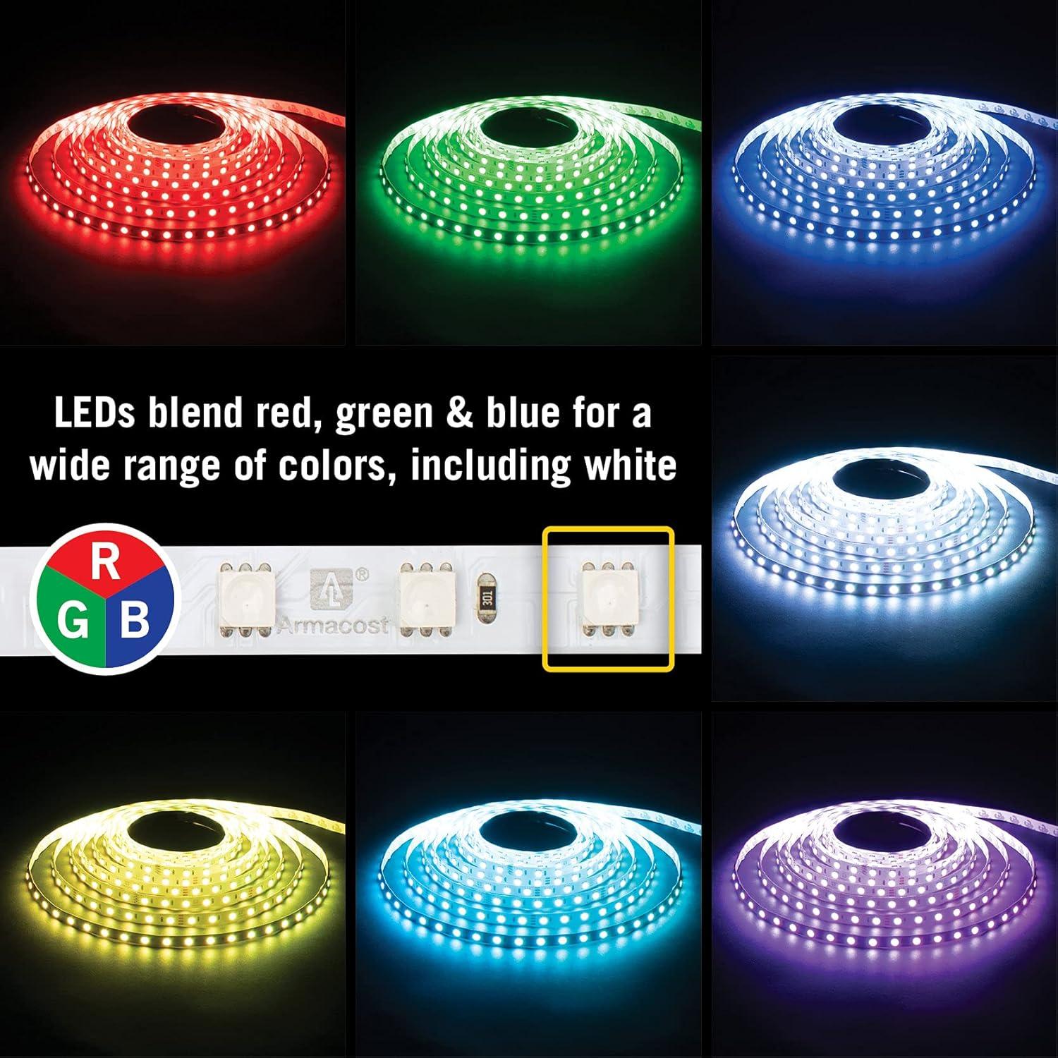 RibbonFlex Home, 24V, RGB, 30LEDs/M, IP20, 2.5M Undercabinet Strip Light